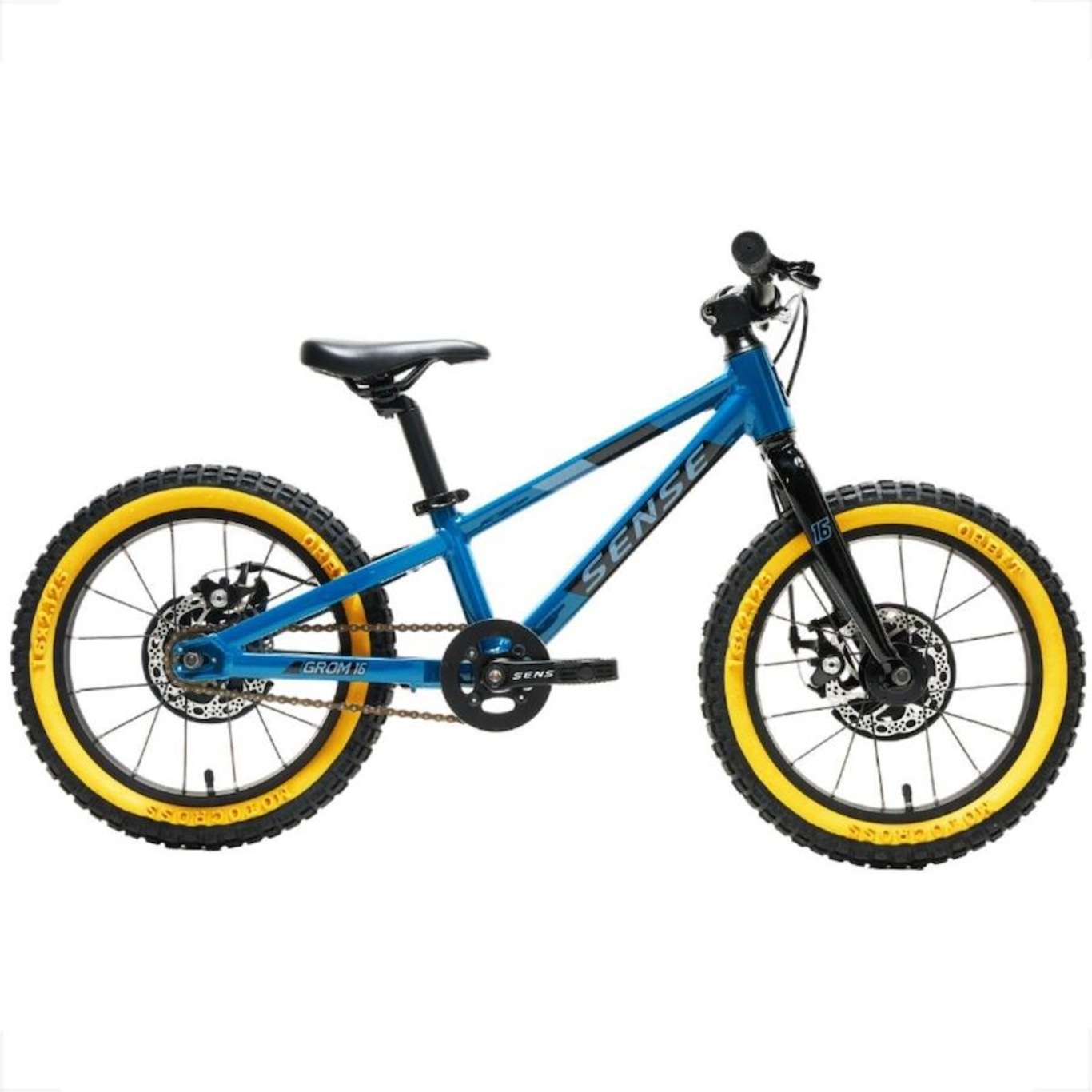 Bicicleta Sense Impact Aro 16 Grom Mtb Freio Disco - Infantil - Foto 2