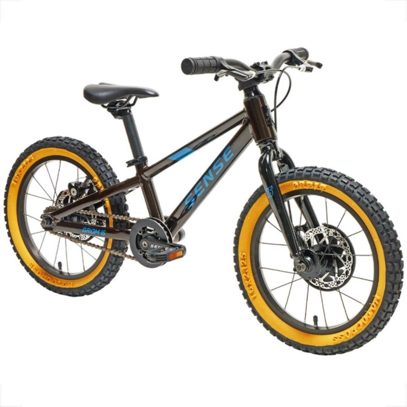 Bicicleta Sense Impact Aro 16 Grom Mtb Freio Disco - Infantil - Foto 1