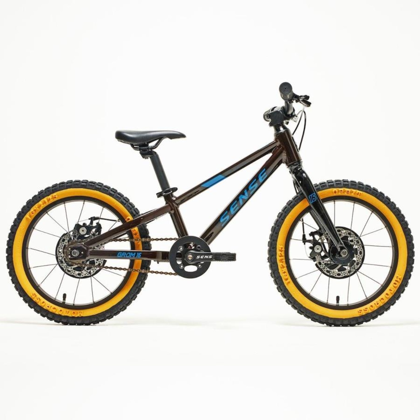 Bicicleta Sense Impact Aro 16 Grom Mtb Freio Disco - Infantil - Foto 2