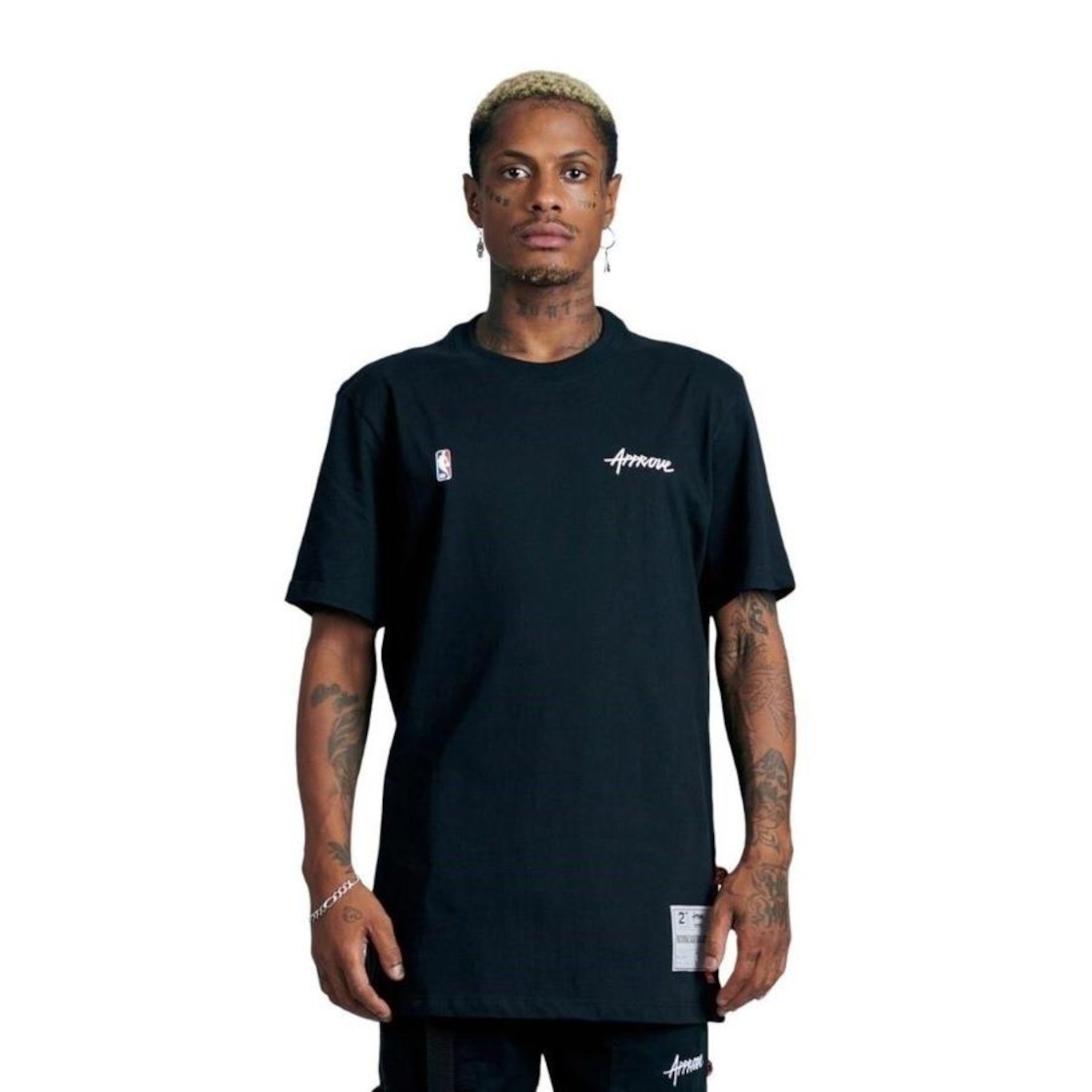 Camiseta Approve X Nba Bold Basic - Masculina - Foto 1