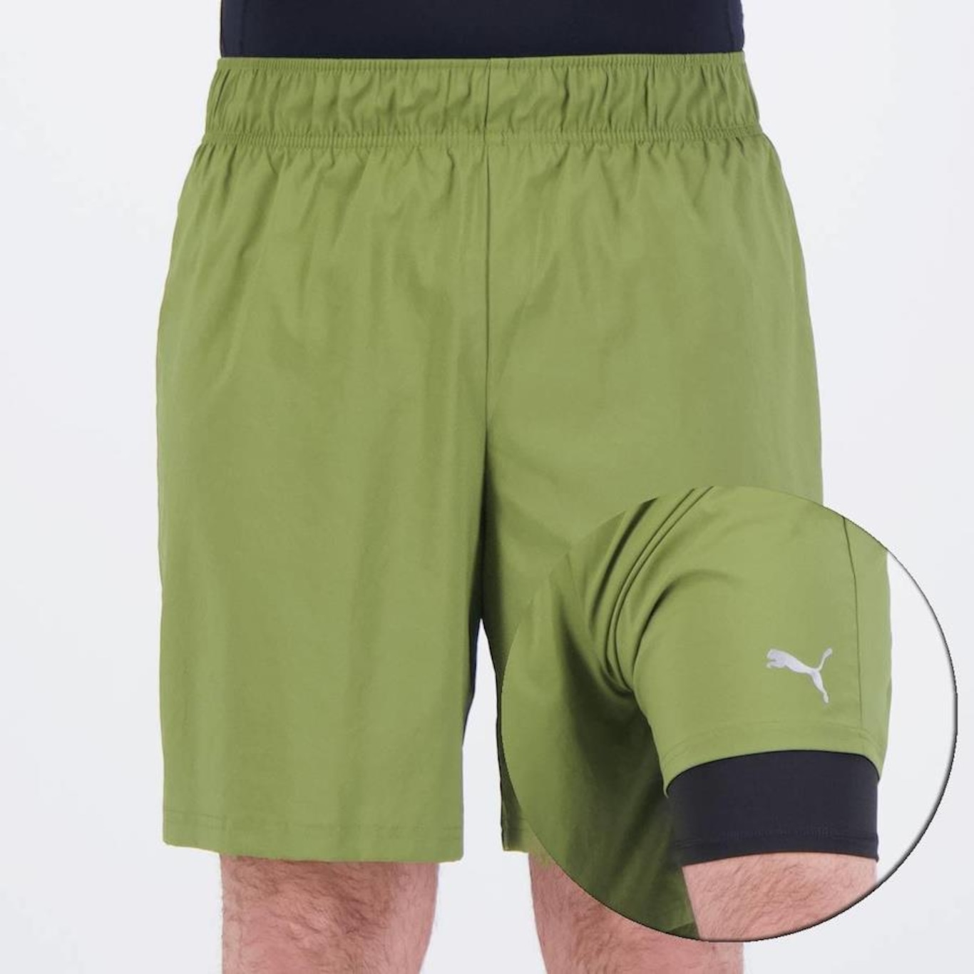 Shorts Puma Run Favorite 2 em 1 - Masculino - Foto 1