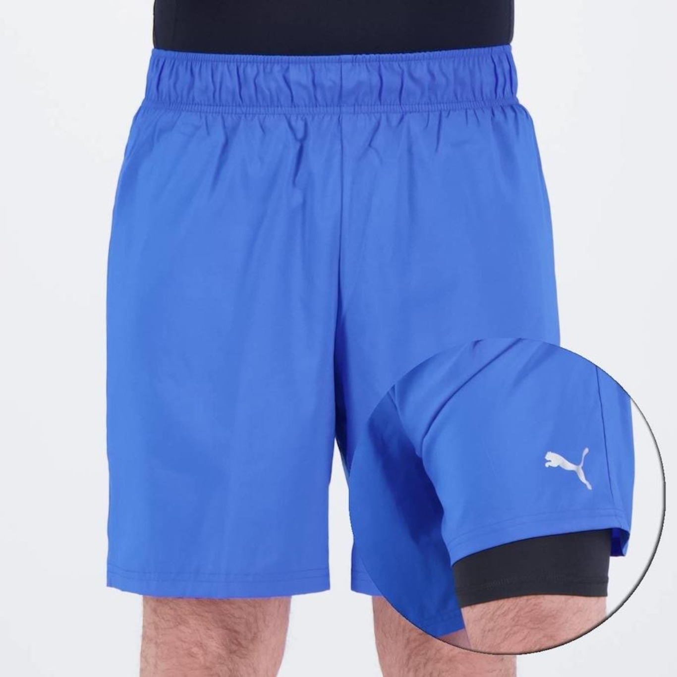 Shorts Puma Run Favorite 2 em 1 - Masculino - Foto 1