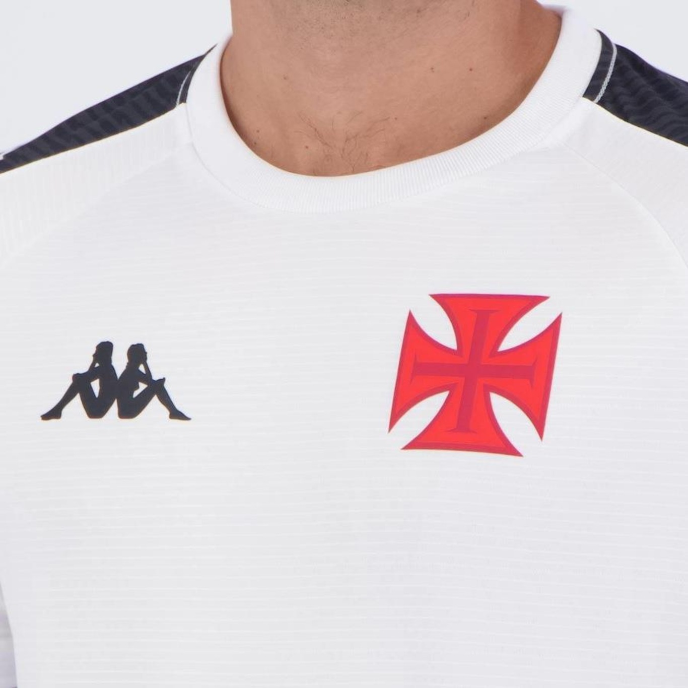 Camisa do Vasco Details Supporter 2024 Kappa - Masculina - Foto 5