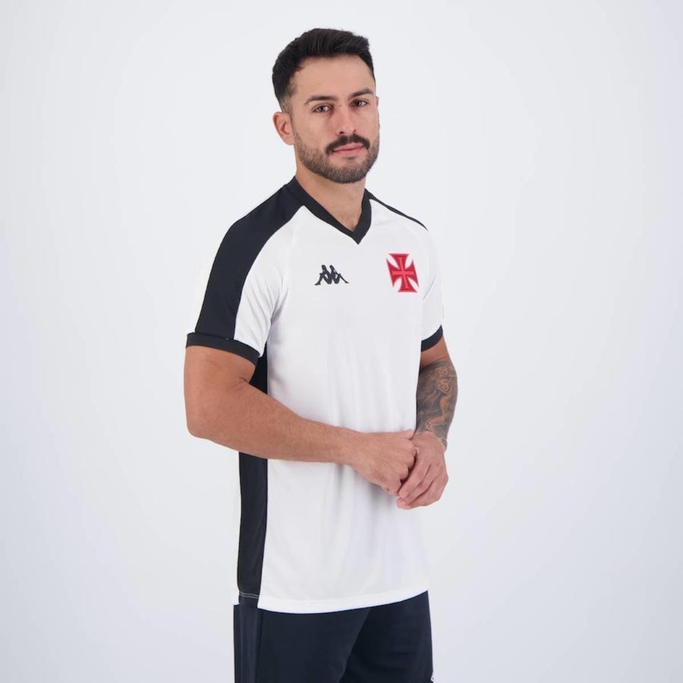 Camisa do Vasco Supporter Beau Kappa - Masculina - Foto 2