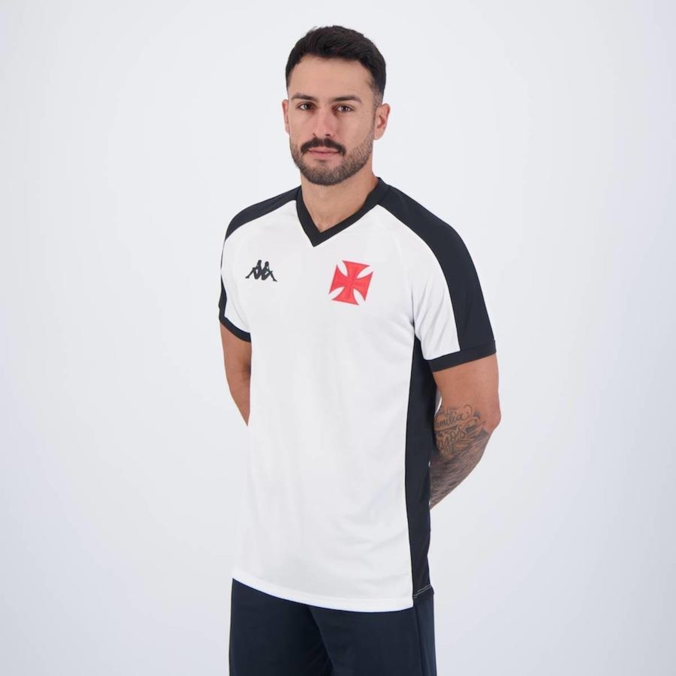 Camisa do Vasco Supporter Beau Kappa - Masculina - Foto 3