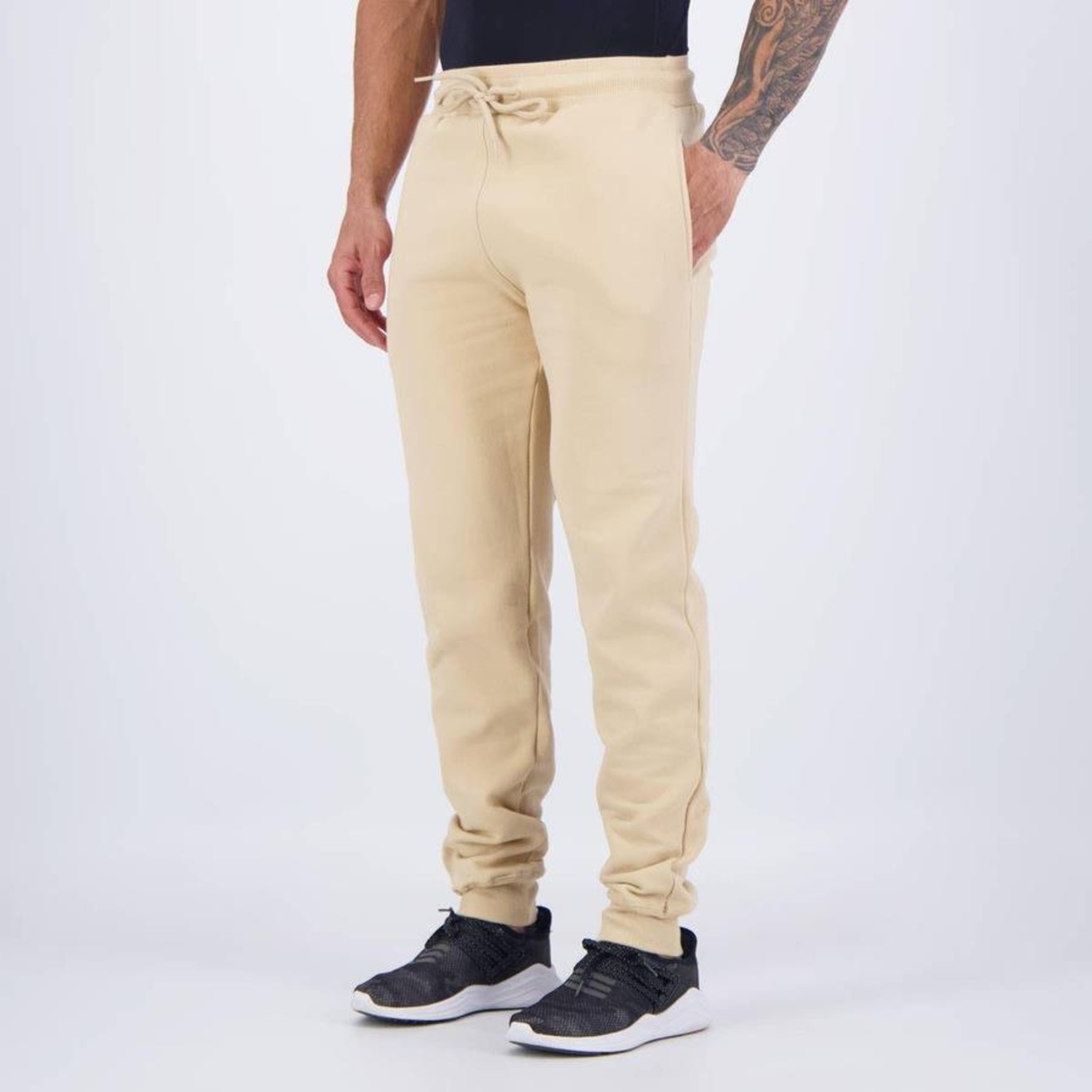 Calça de Moletom New Era Basic - Masculina - Foto 3