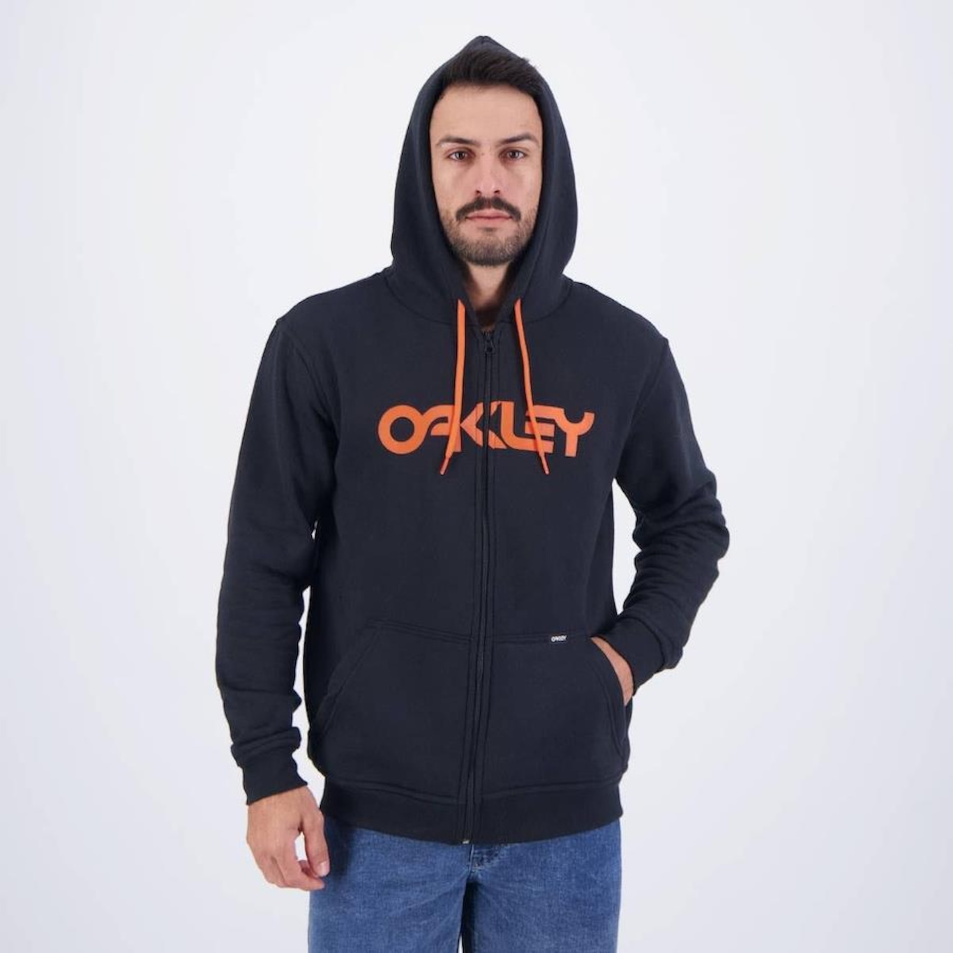 Blusão de Moletom Oakley Mark Ii F/Z Hoodie - Masculino - Foto 1