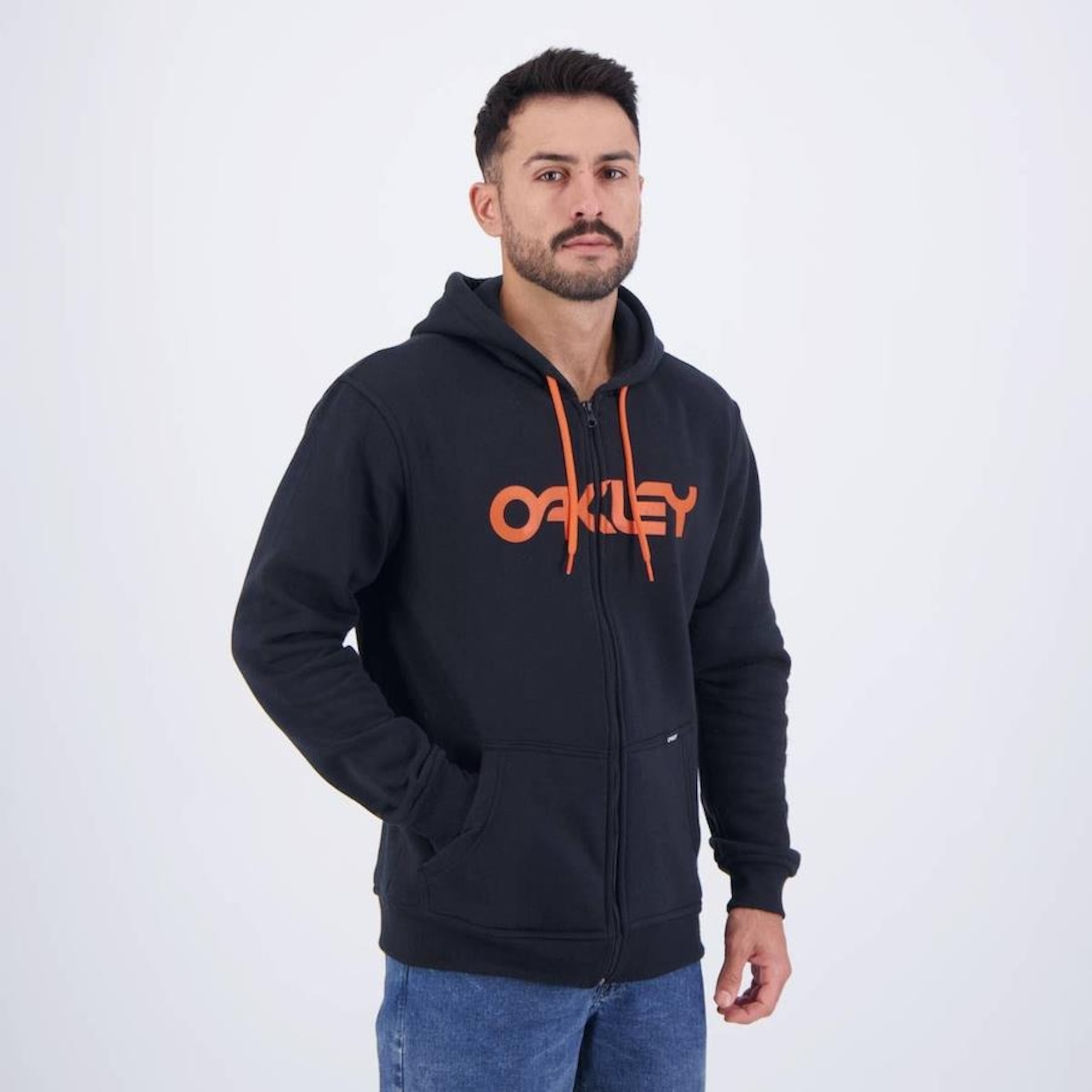 Blusão de Moletom Oakley Mark Ii F/Z Hoodie - Masculino - Foto 2