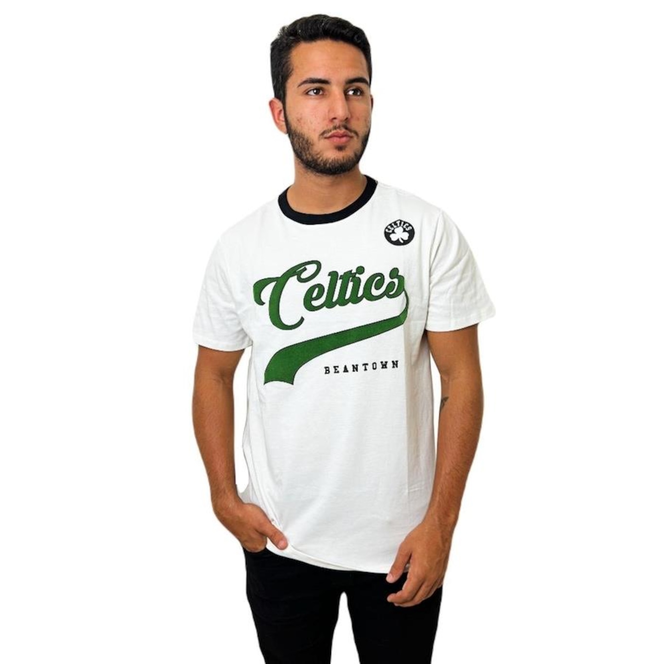 Camiseta NBA Boston Celtics Basquete - Masculina - Foto 1