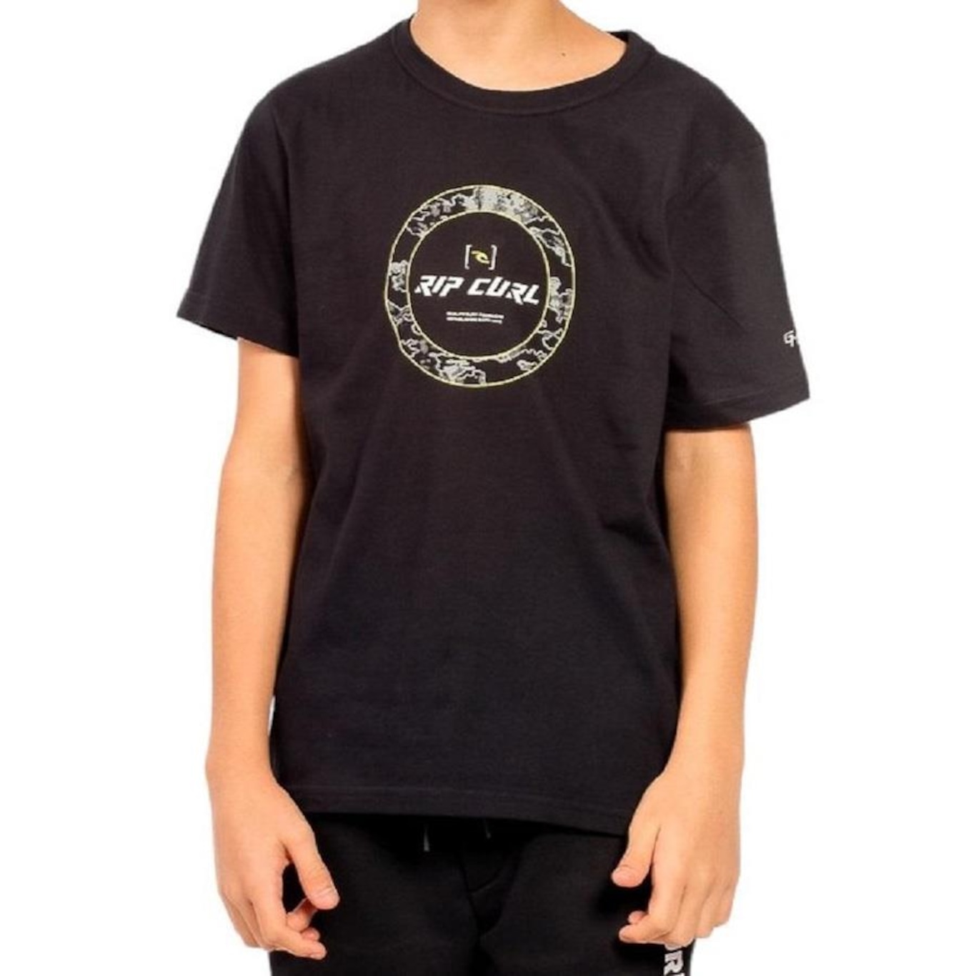 Camisa Rip Curl Circle Gm 10 Tee - Masculina - Foto 1