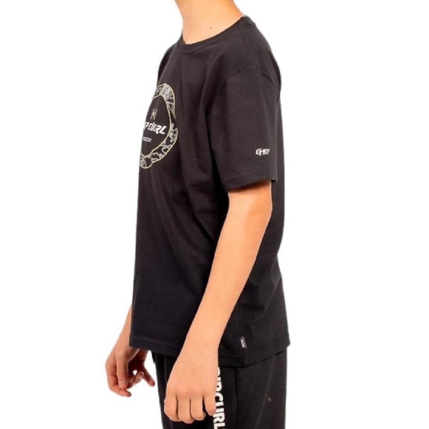 Camisa Rip Curl Circle Gm 10 Tee - Masculina - Foto 3