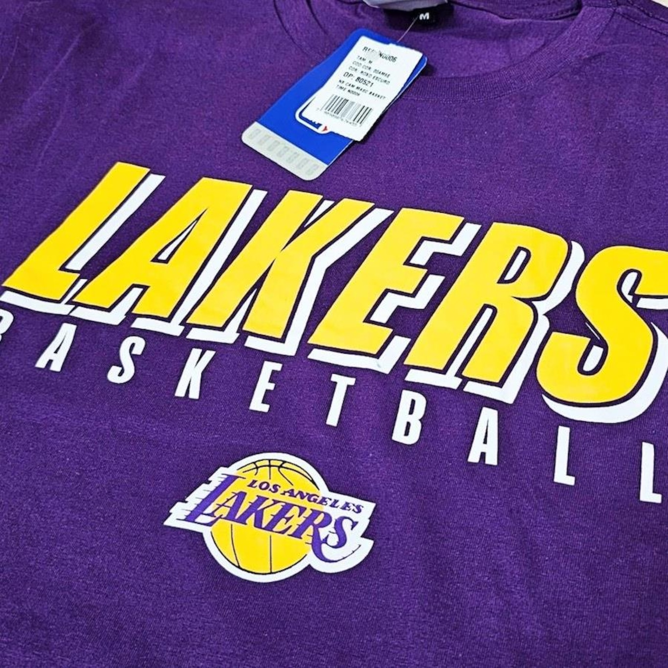 Camiseta NBA Los Angeles Lakers Basquete - Masculina - Foto 3