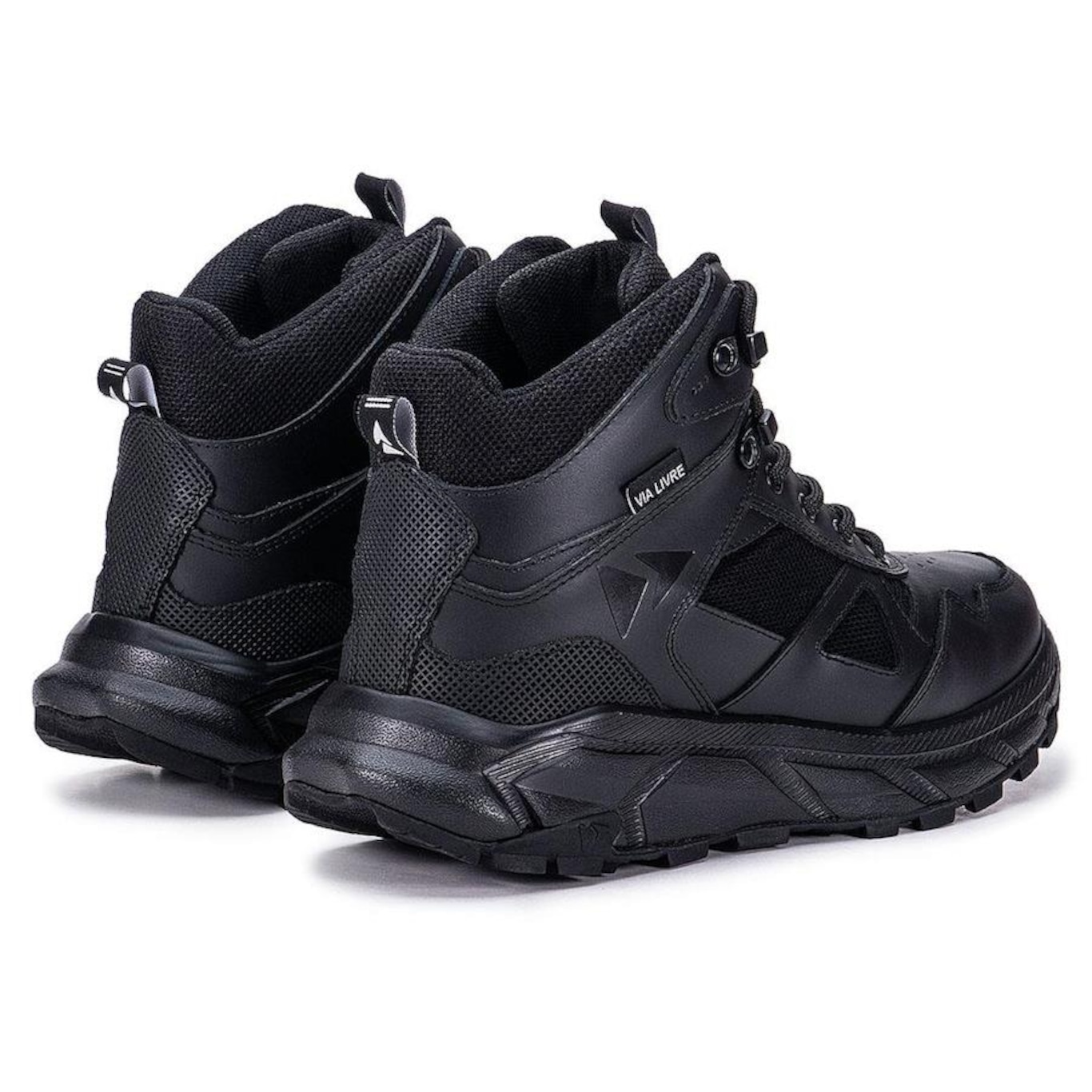 Bota de Couro Adventure Via Livre Explore - Masculina - Foto 3