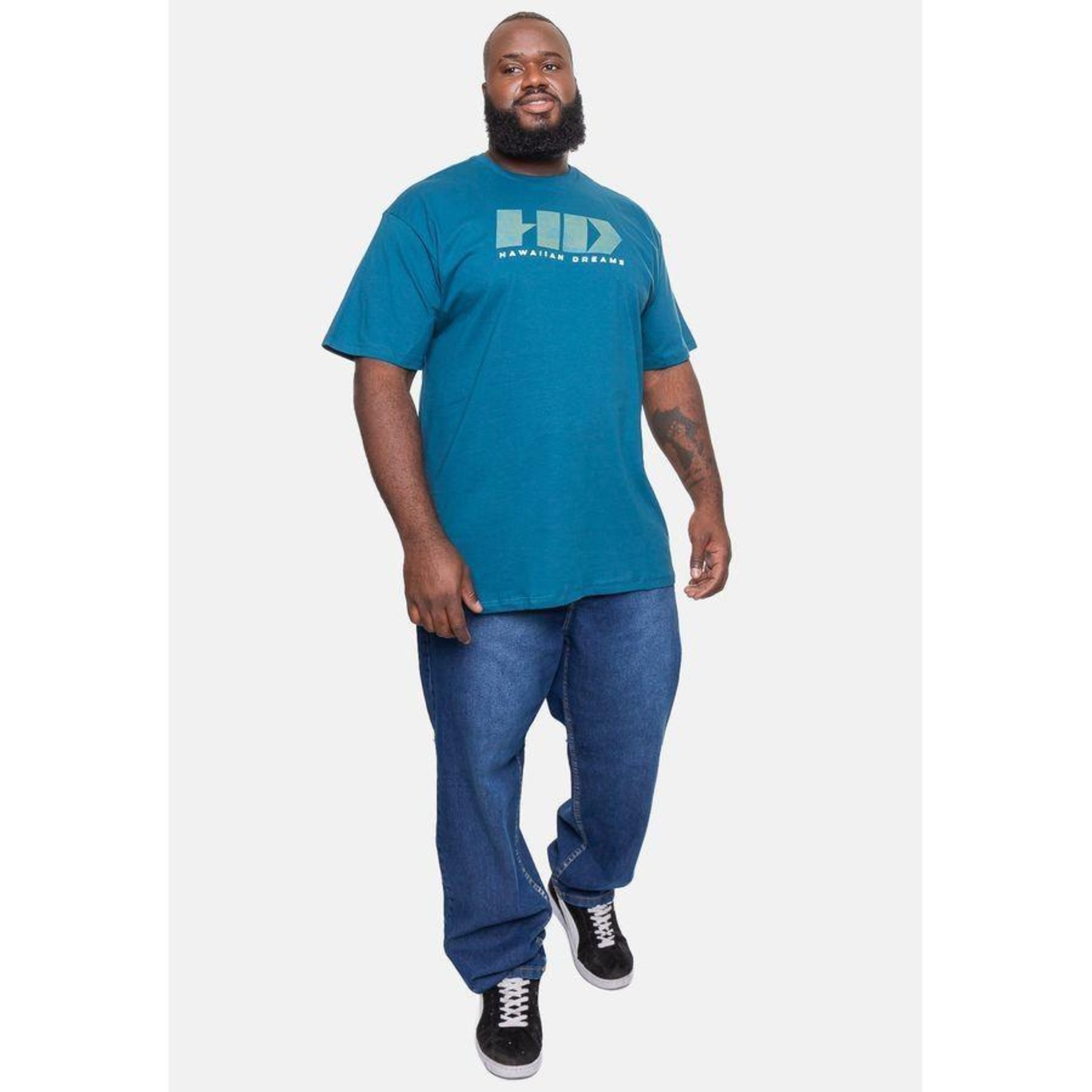 Camiseta Hd Plus Size - Masculina - Foto 3