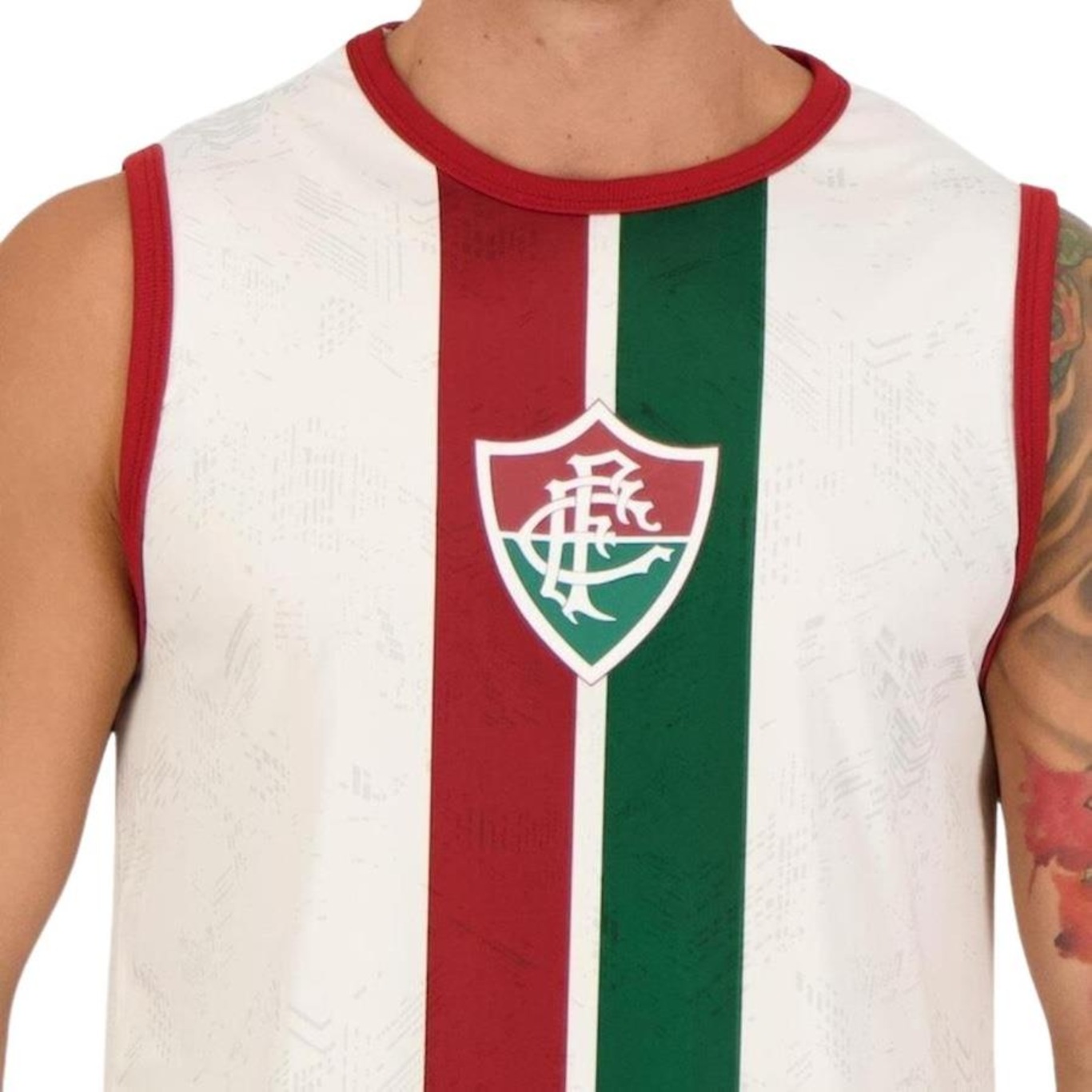 Camiseta Regata do Fluminense Edify Braziline - Masculina - Foto 2