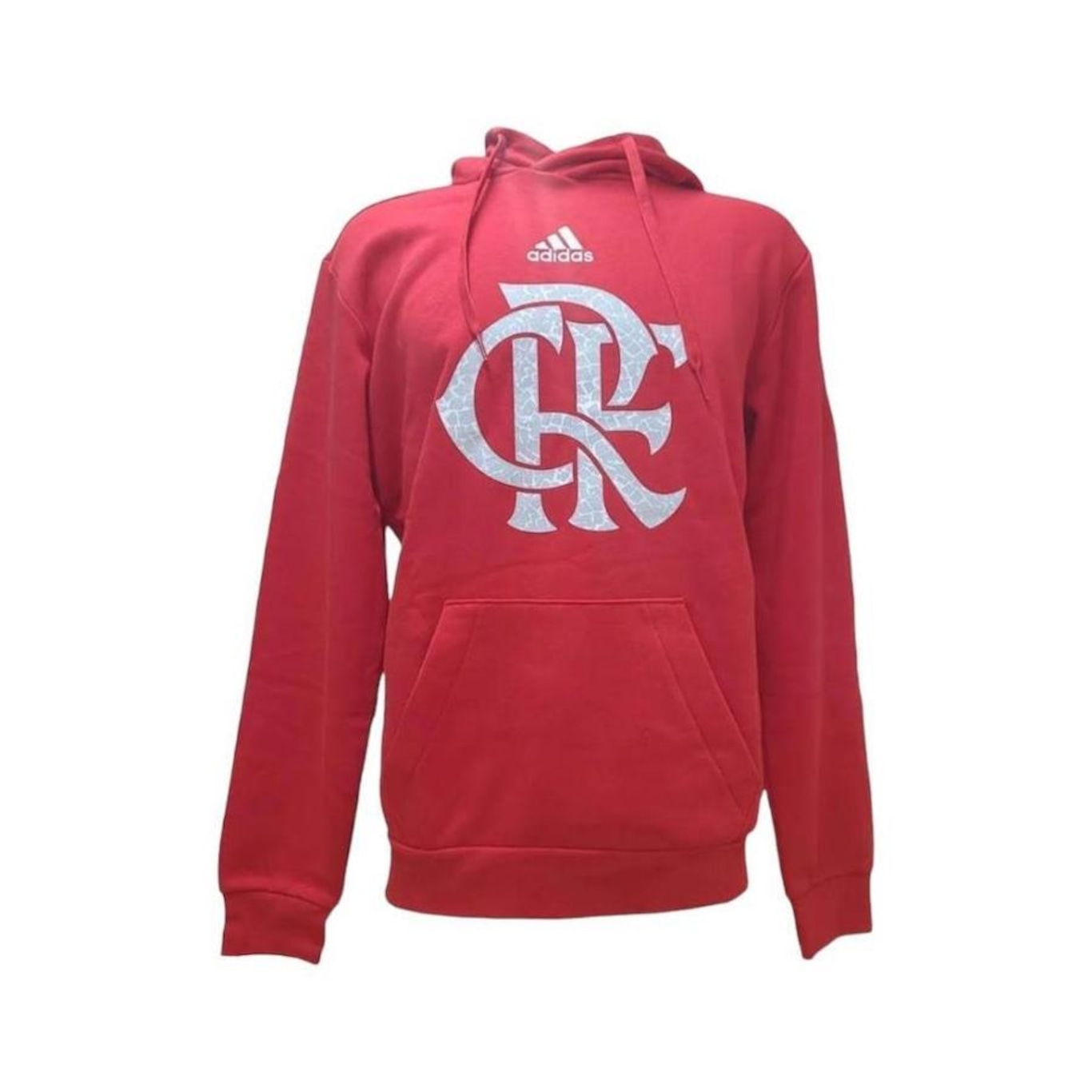 Blusão de Moletom com Capuz adidas Flamengo Dna Hp - Masculino - Foto 1