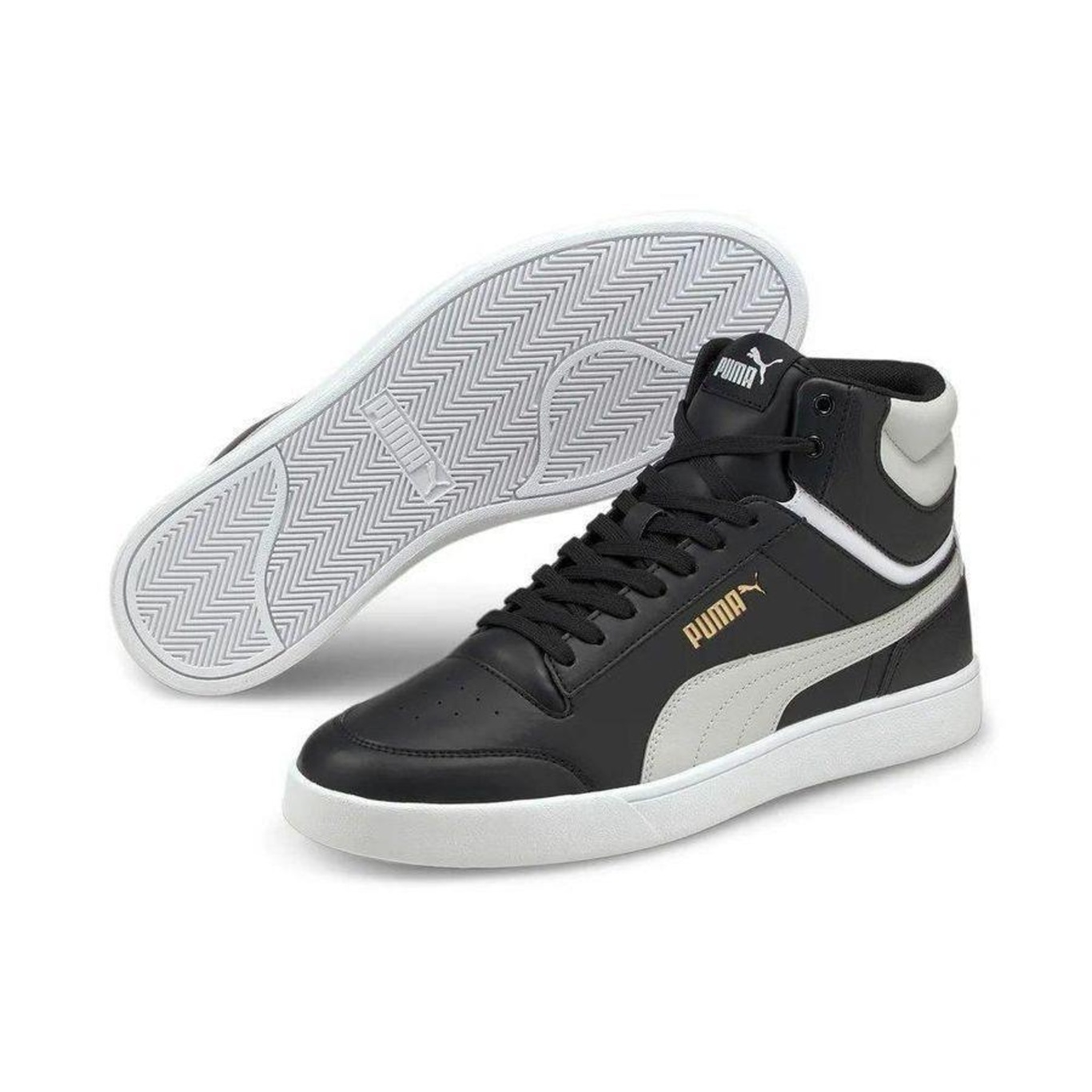 Tênis Puma Shuffle Mid Bdp Masculino - Foto 4