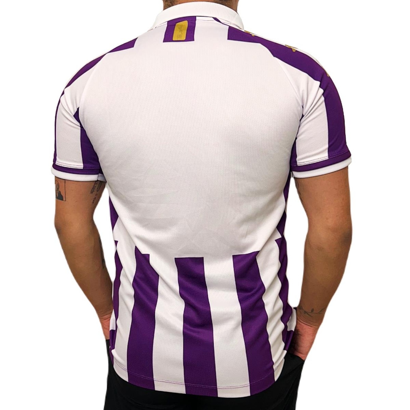 Camisa Valladolid Kappa 2024 Uniforme 1 - Masculina - Foto 5