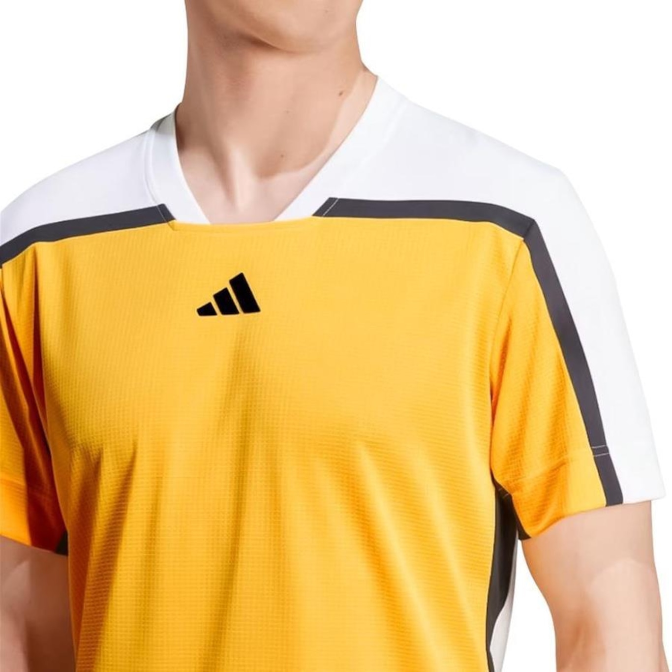 Camiseta Adidas Freelift Pro Roland Garros - Masculina - Foto 3