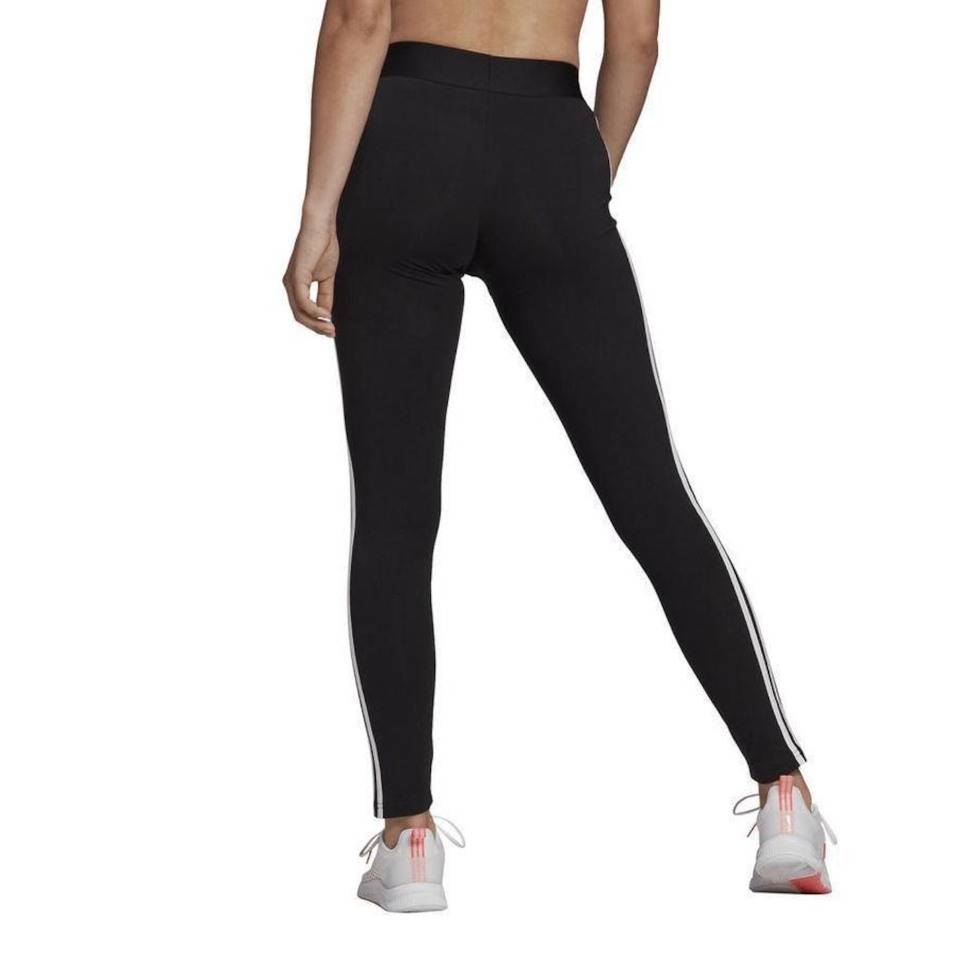 CALÇA LEGGING ADIDAS ESSENTIALS 3-STRIPES - FEMININA - Foto 2