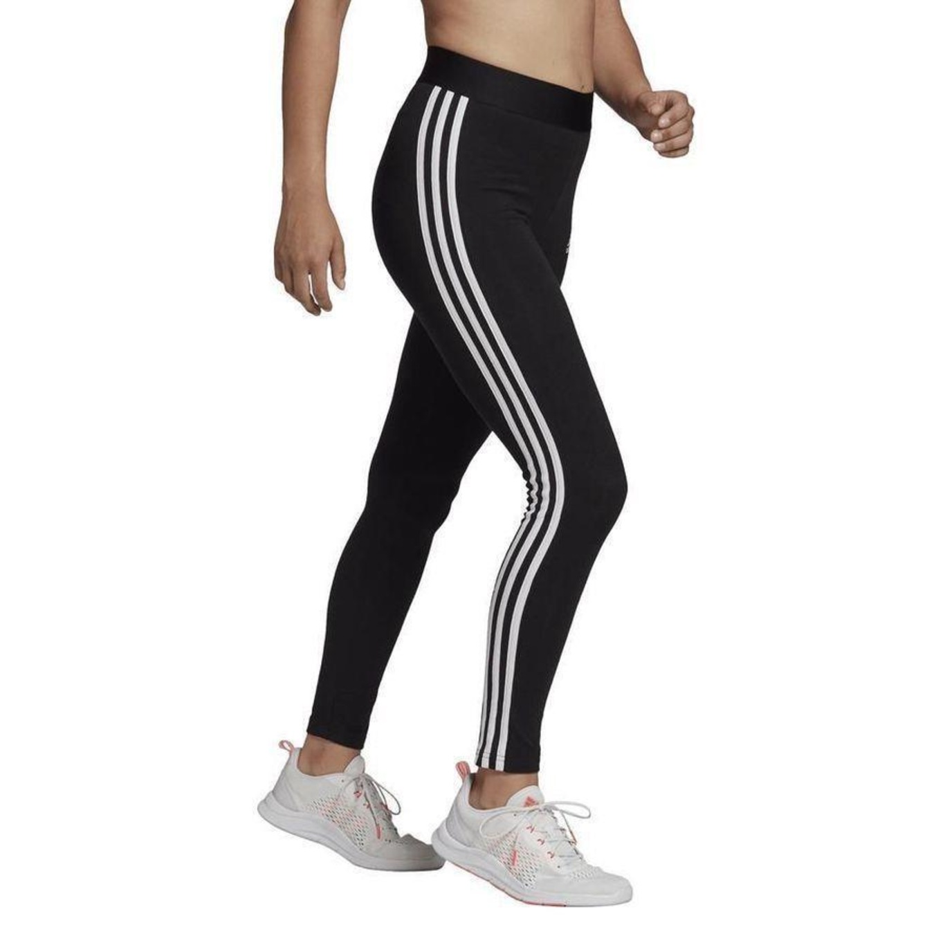 CALÇA LEGGING ADIDAS ESSENTIALS 3-STRIPES - FEMININA - Foto 3