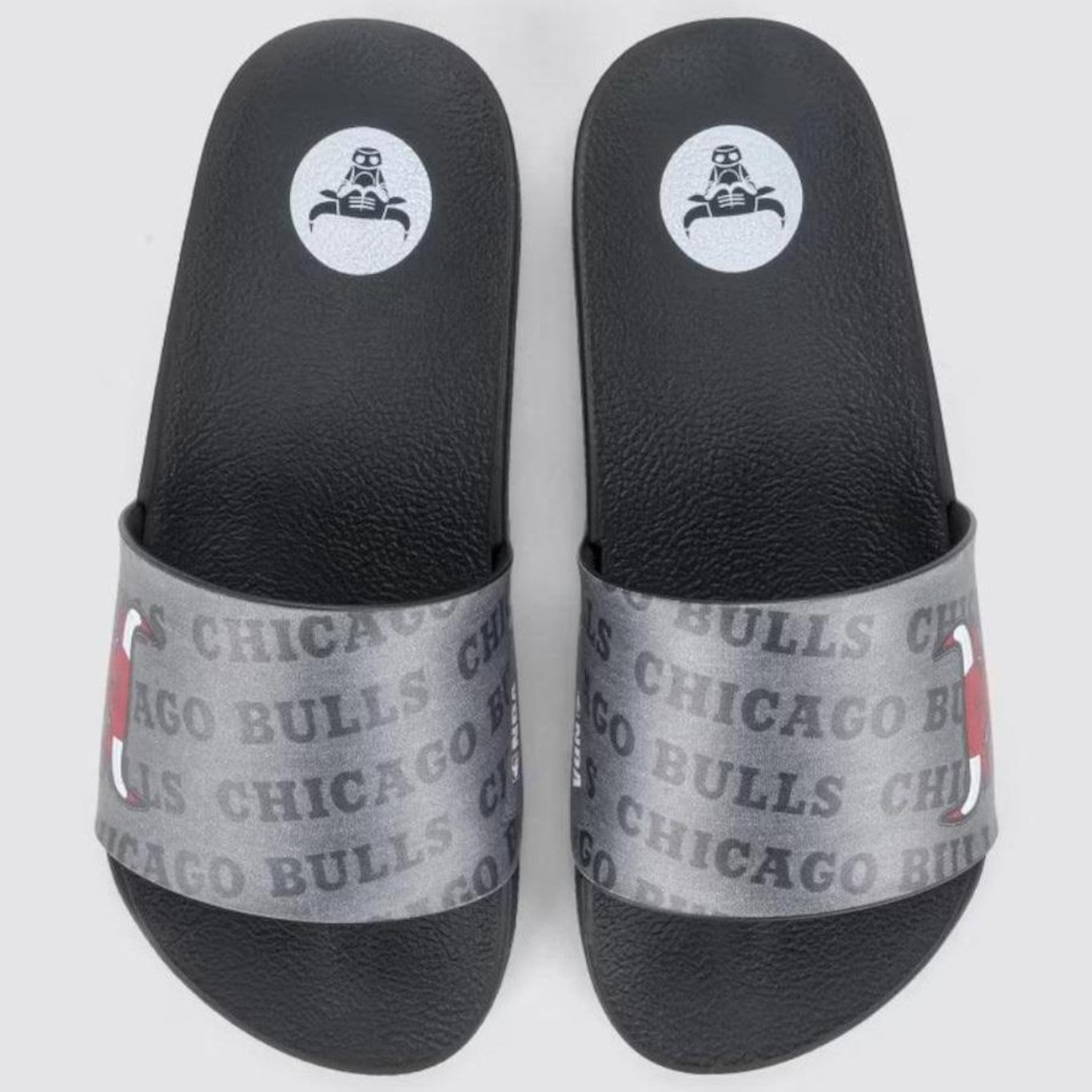 Chinelo Rider Slide Full 86 Nba - Infantil - Foto 3