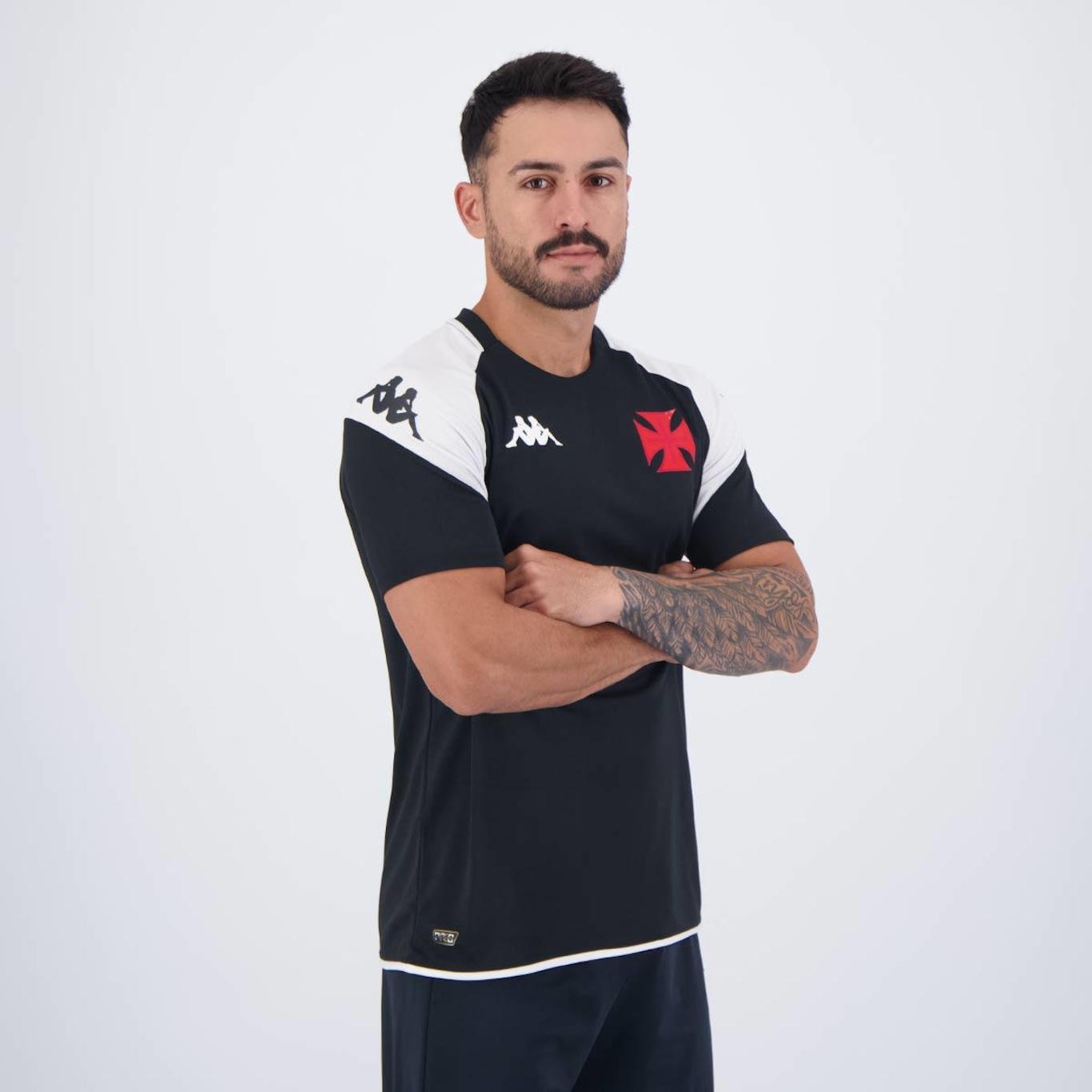 Camisa do Vasco Kappa Treino Comissão 2024 - Masculina - Foto 2