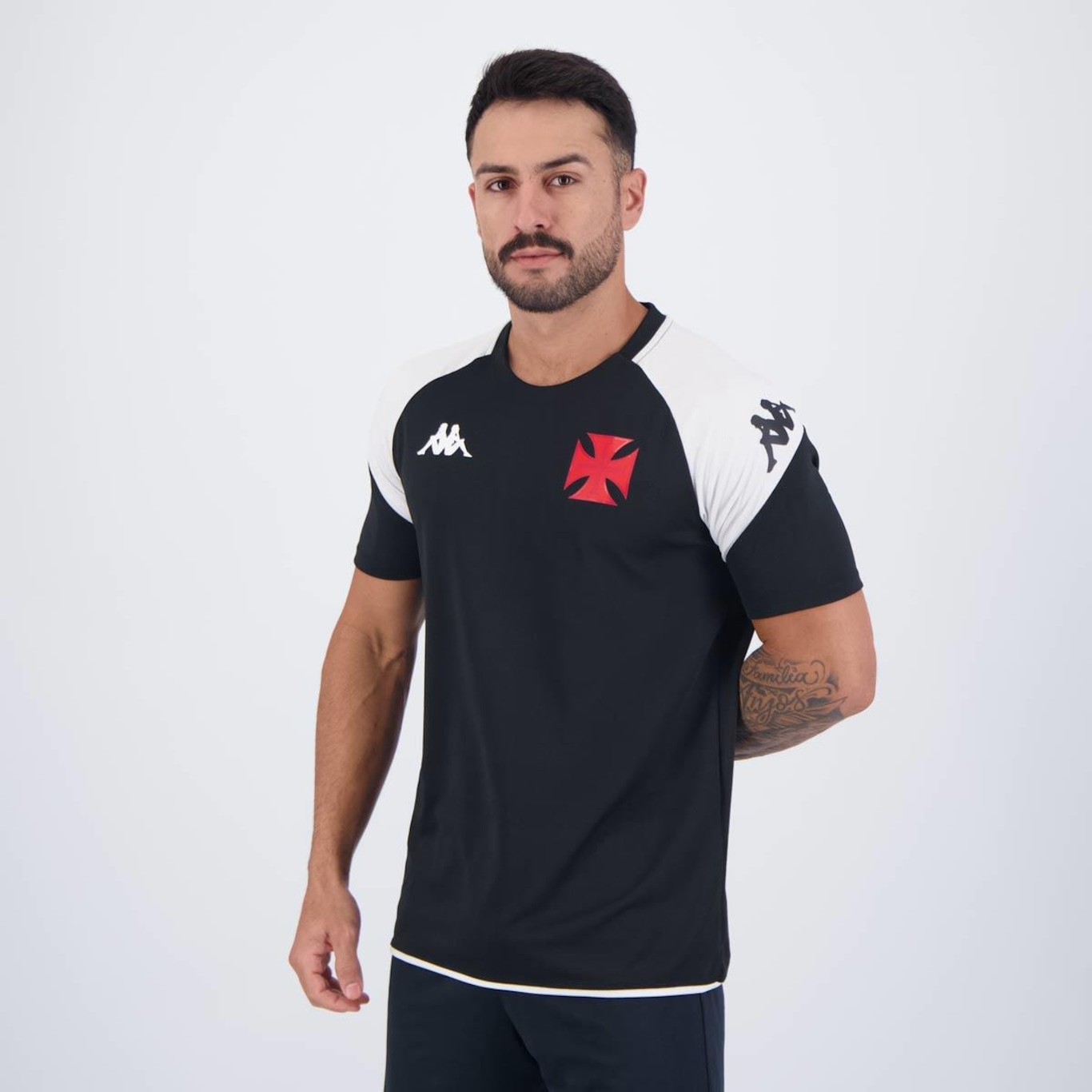 Camisa do Vasco Kappa Treino Comissão 2024 - Masculina - Foto 3