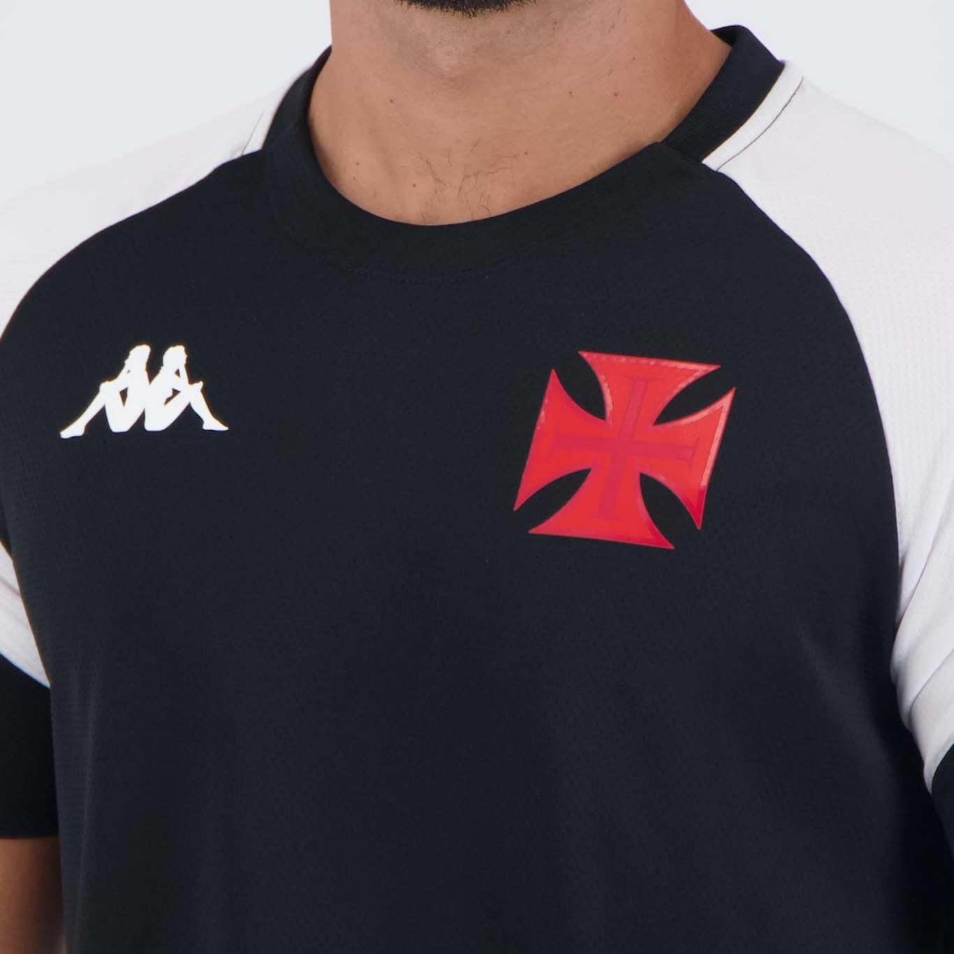 Camisa do Vasco Kappa Treino Comissão 2024 - Masculina - Foto 5