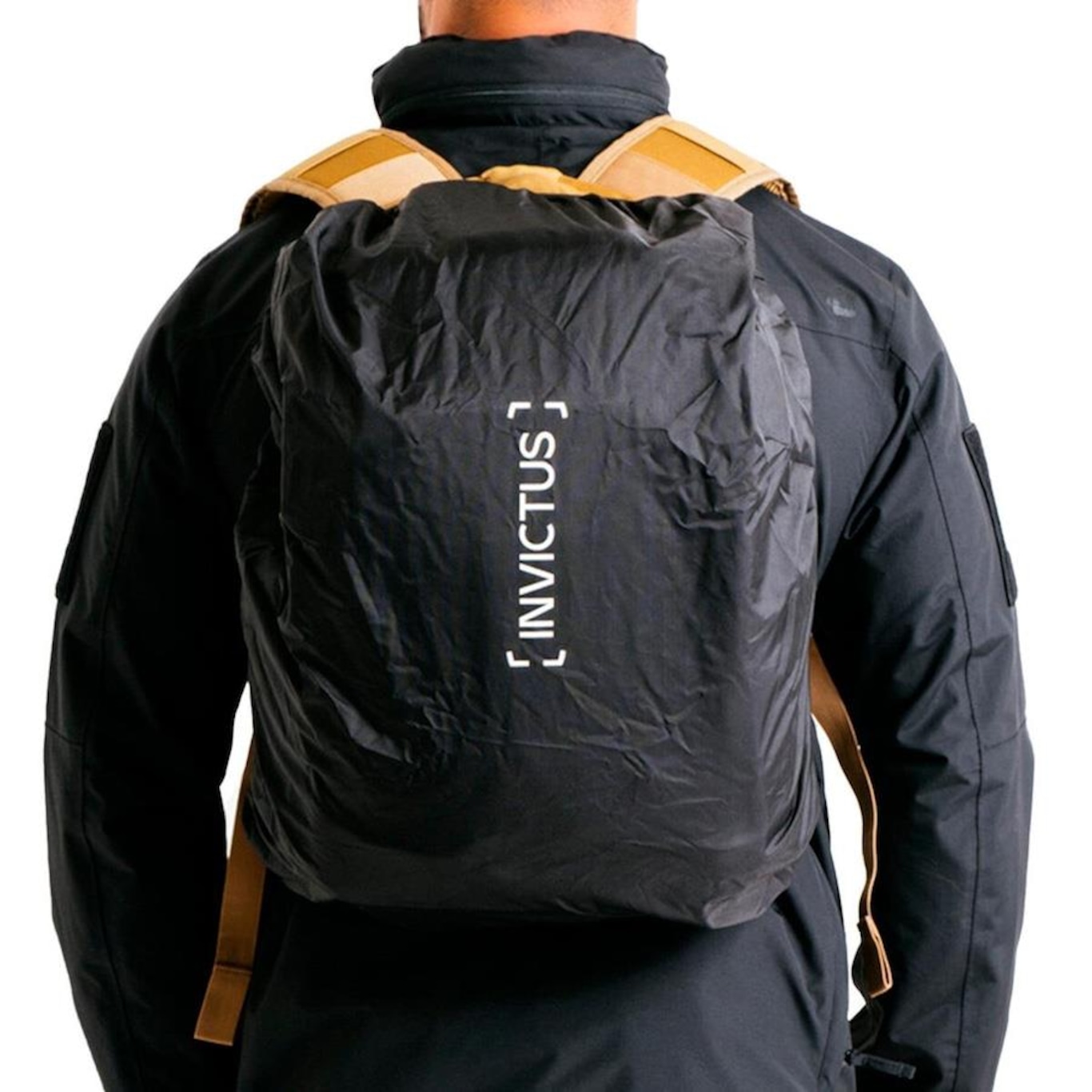 Capa de Chuva Mochila Drypack - 20L a 40L - Invictus - Foto 1