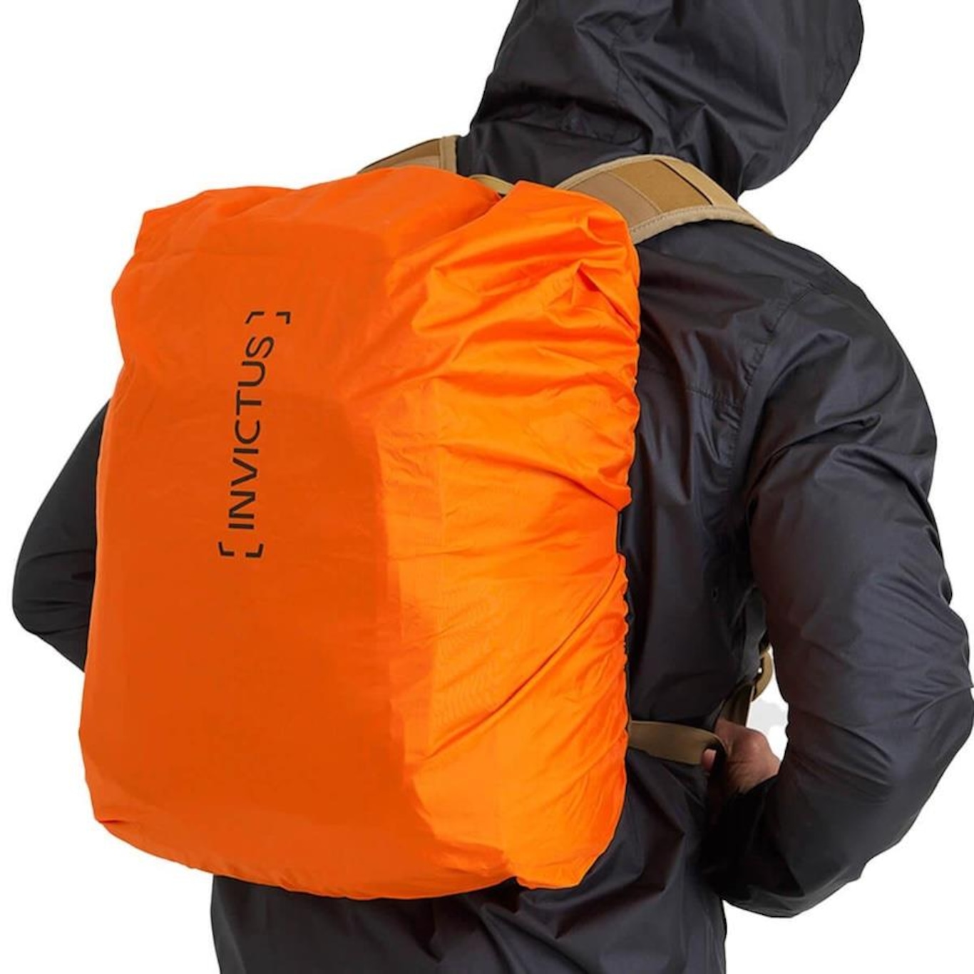 Capa de Chuva Mochila Drypack - 20L a 40L - Invictus - Foto 1