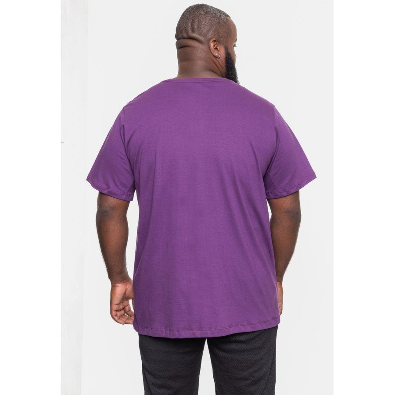 Camiseta NBA Plus Size City2City Los Angeles Lakers  - Masculina - Foto 2