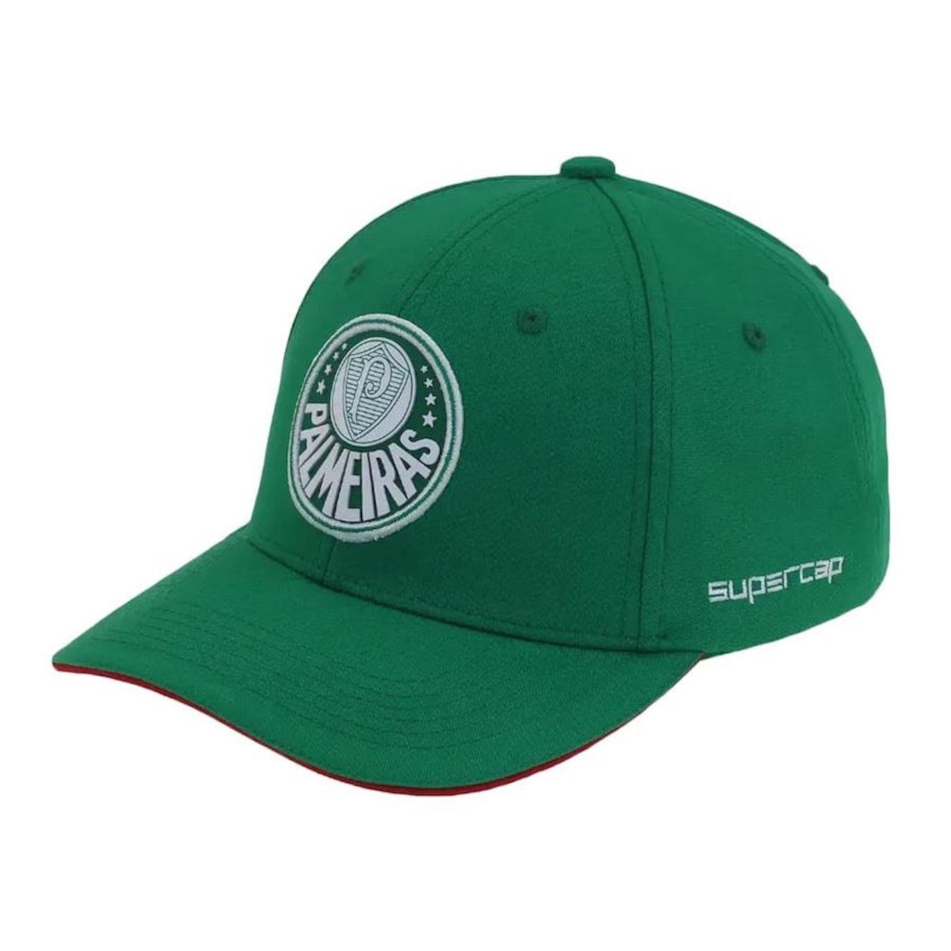 Boné Aba Curva do Palmeiras Supercap Silk Frontal - Strapback - Infantil - Foto 1