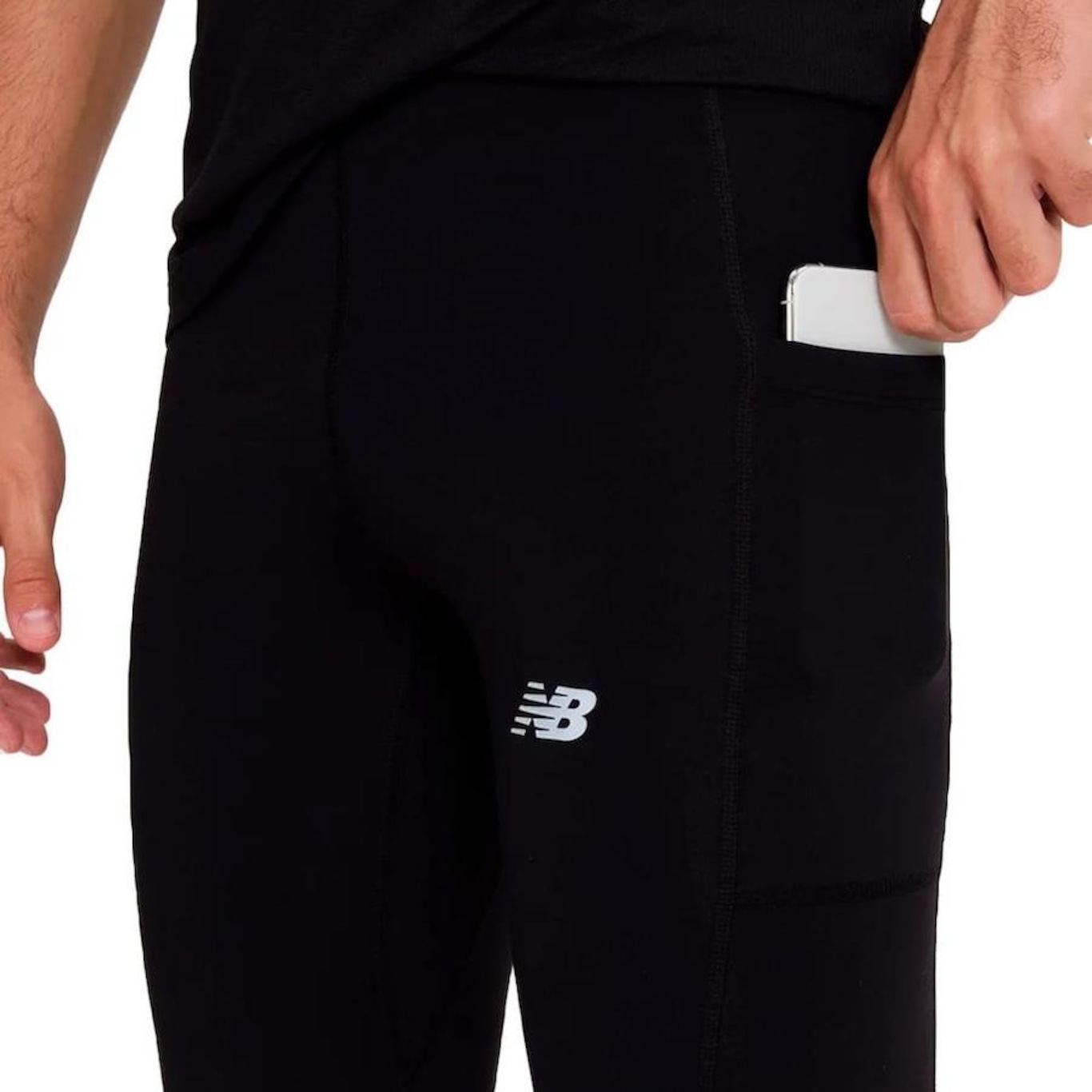 Calça Legging New Balance Sport Essentials - Masculina - Foto 3