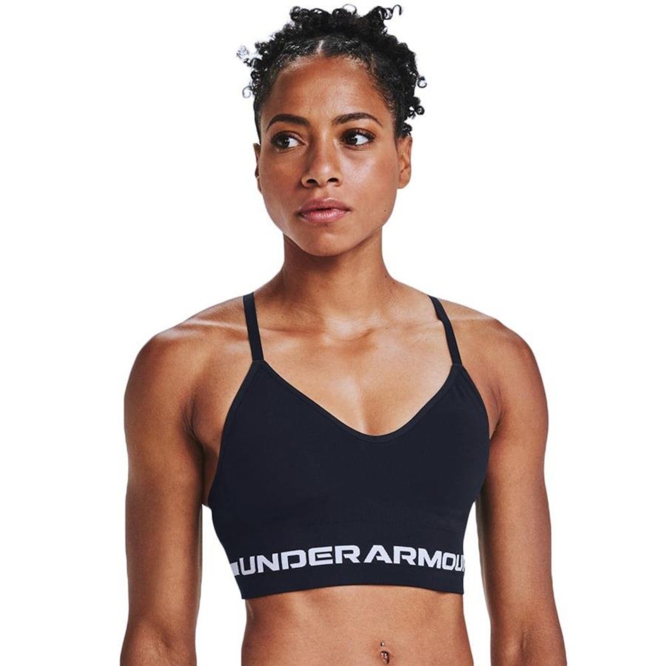 Top Under Armour Seamless Low Long - Feminino - Foto 1