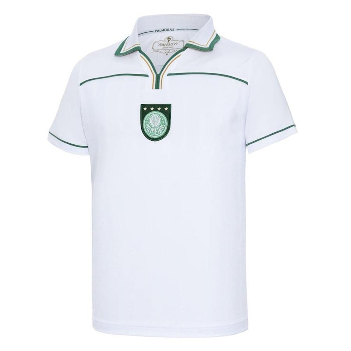 Camisa Polo do Palmeiras Betel Retrô 1999 - Masculina - Foto 1