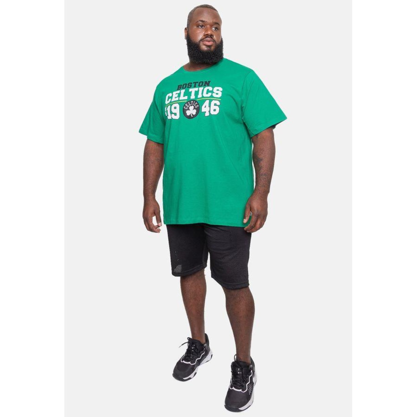 Camiseta NBA Plus Size City2City Boston Celtics - Masculina - Foto 5