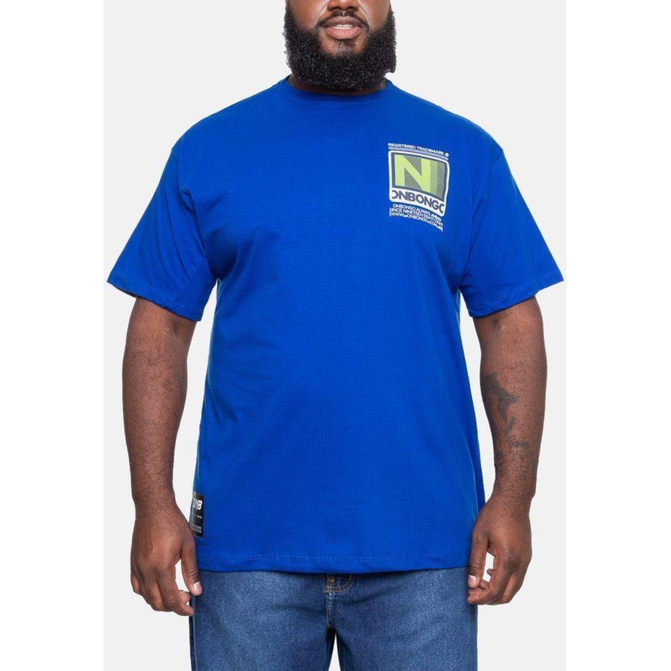 Camiseta Onbongo Plus Size Ahead - Masculina - Foto 3