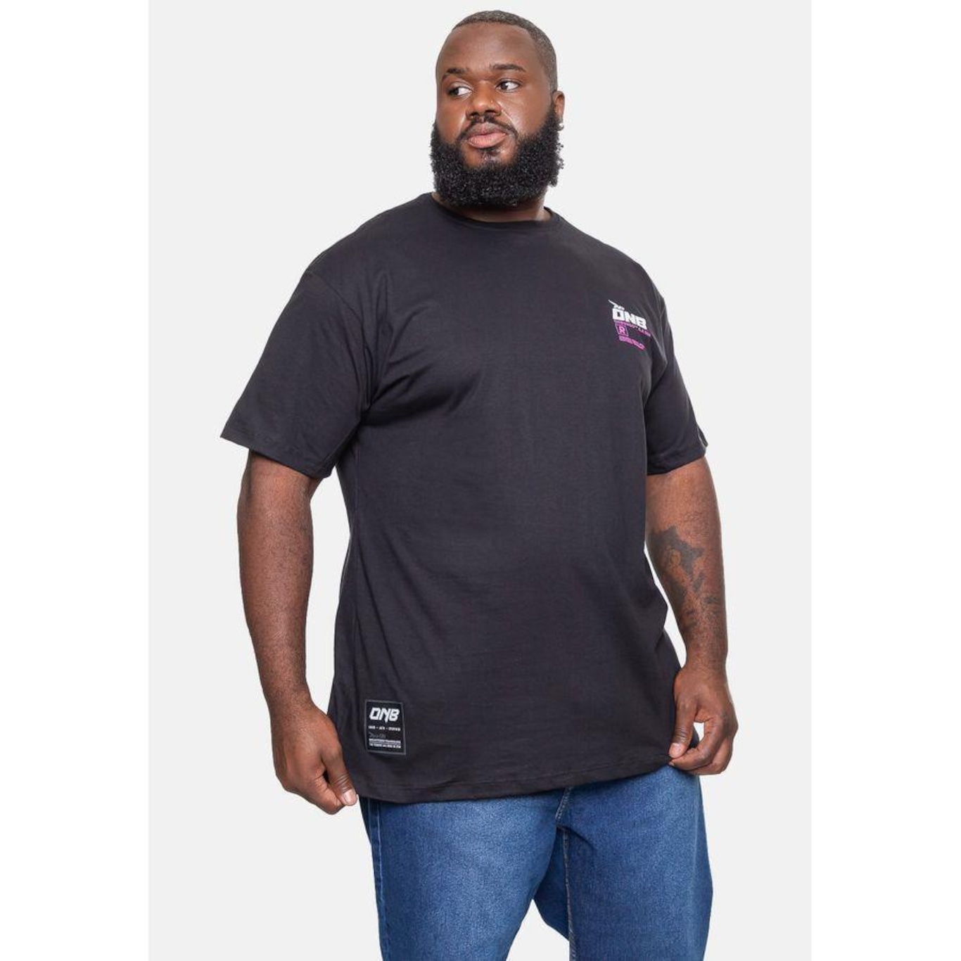 Camiseta Onbongo Plus Size Rover - Masculina - Foto 1