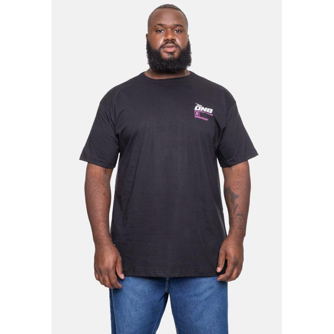 Camiseta Onbongo Plus Size Rover - Masculina - Foto 2