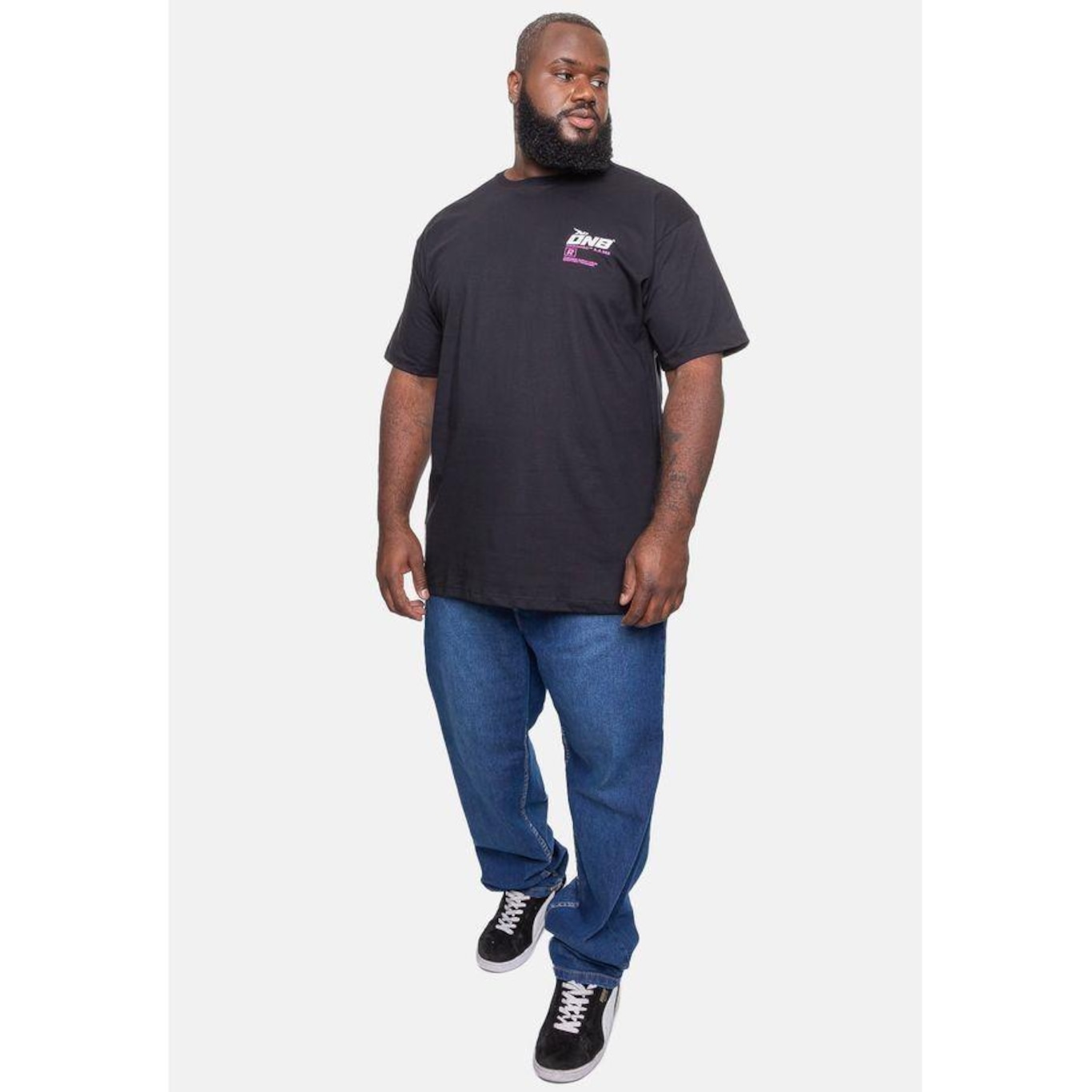 Camiseta Onbongo Plus Size Rover - Masculina - Foto 4