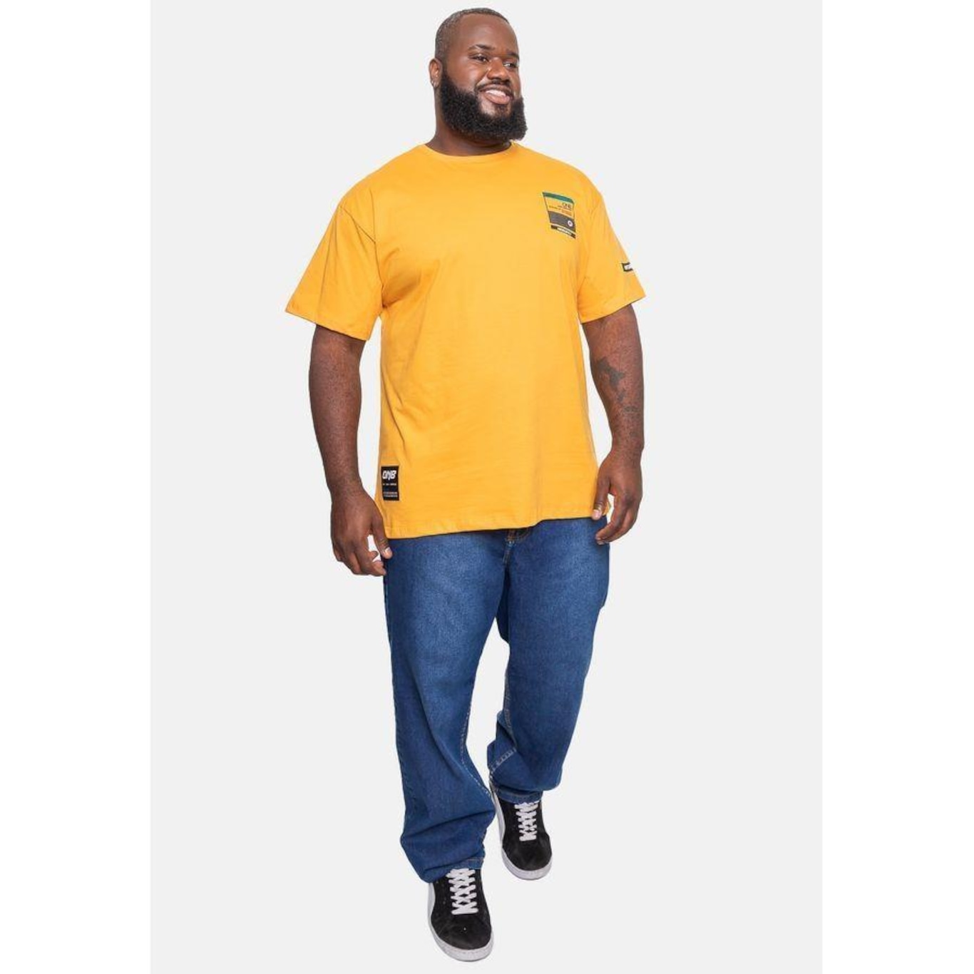 Camiseta Onbongo Plus Size Journey - Masculina - Foto 3