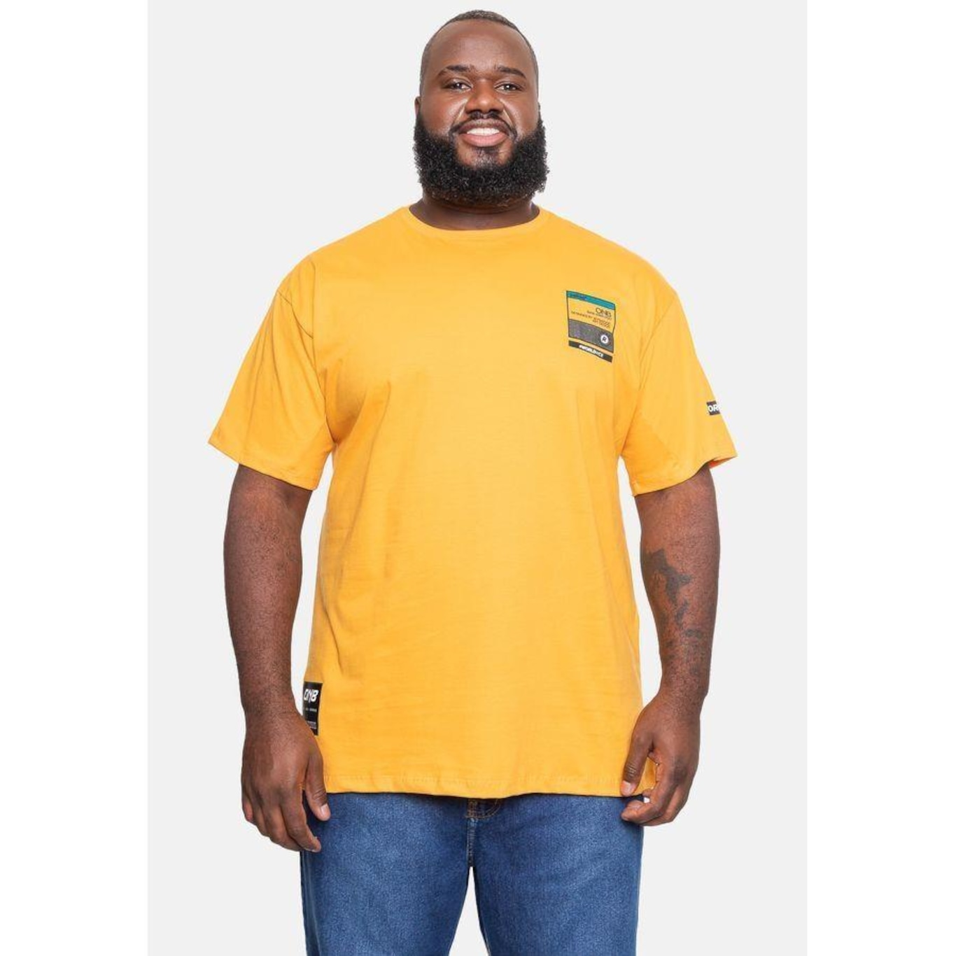 Camiseta Onbongo Plus Size Journey - Masculina - Foto 4