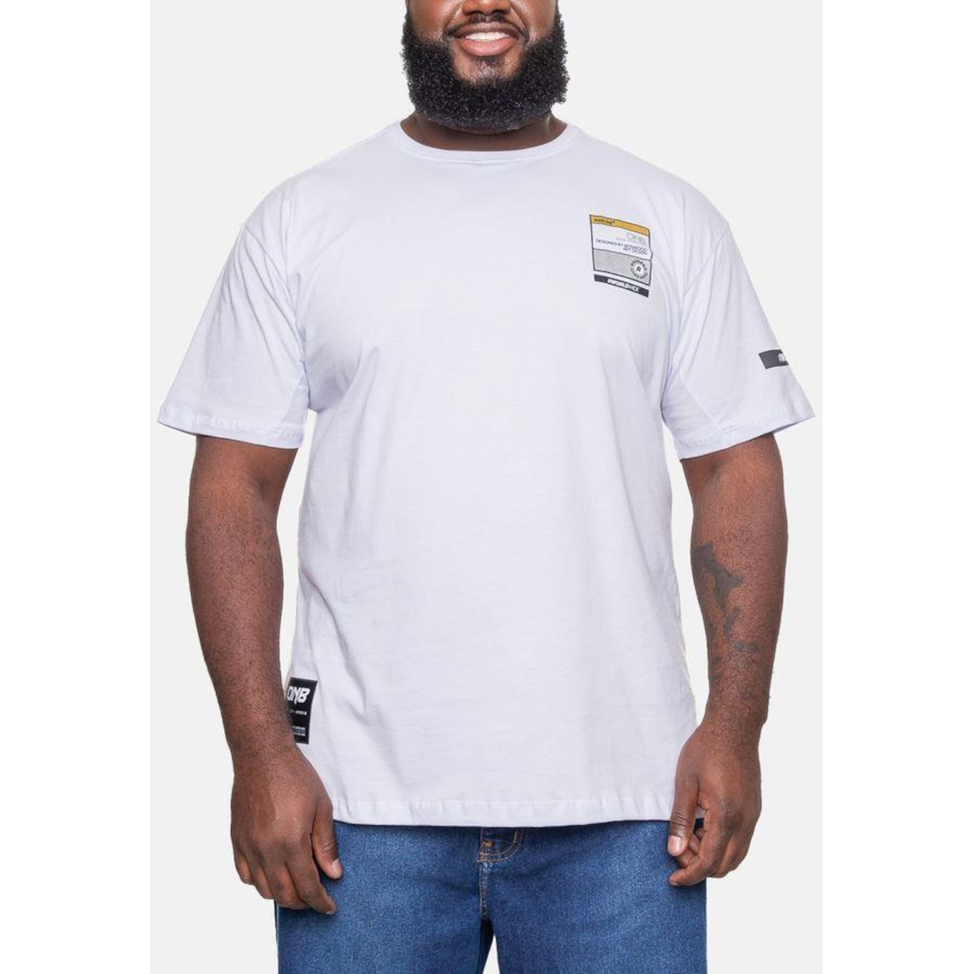 Camiseta Onbongo Plus Size Journey - Masculina - Foto 1