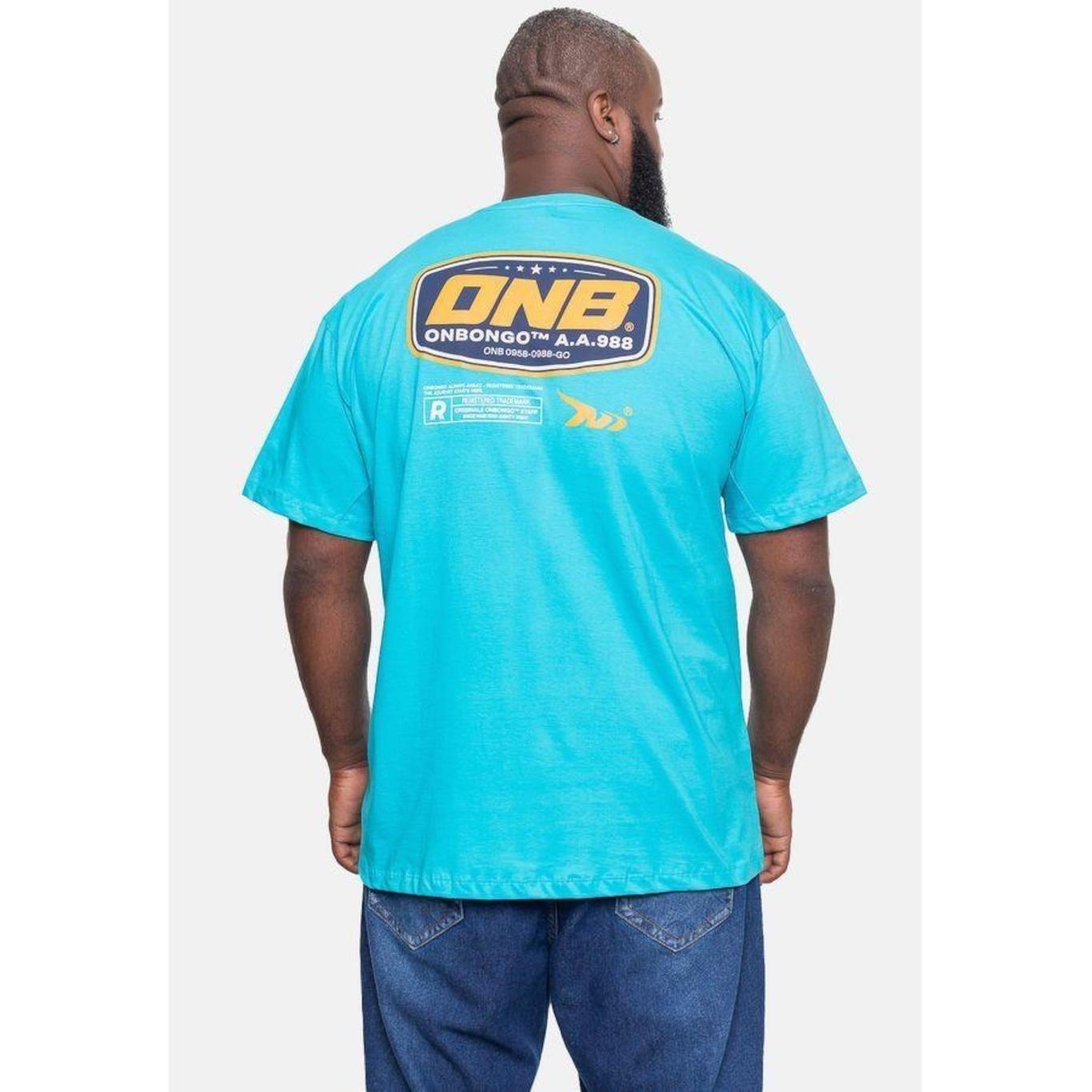 Camiseta Onbongo Plus Size Rover - Masculina - Foto 2