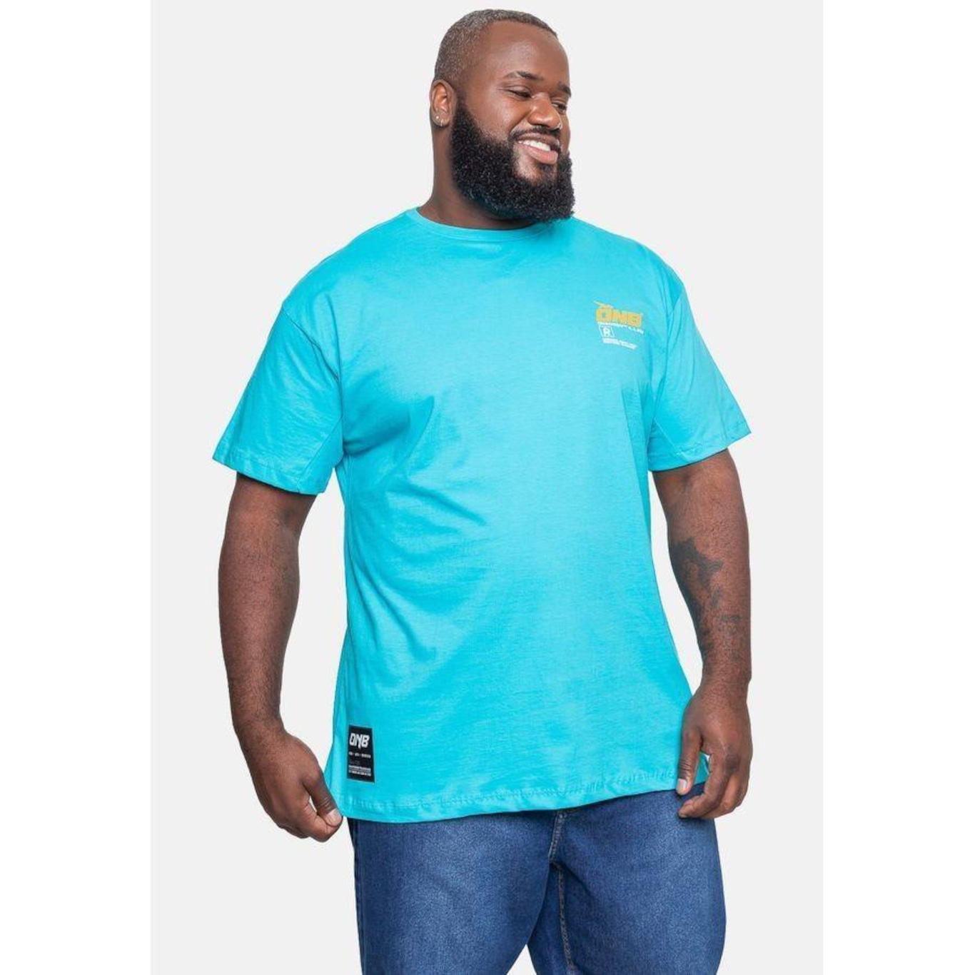 Camiseta Onbongo Plus Size Rover - Masculina - Foto 3