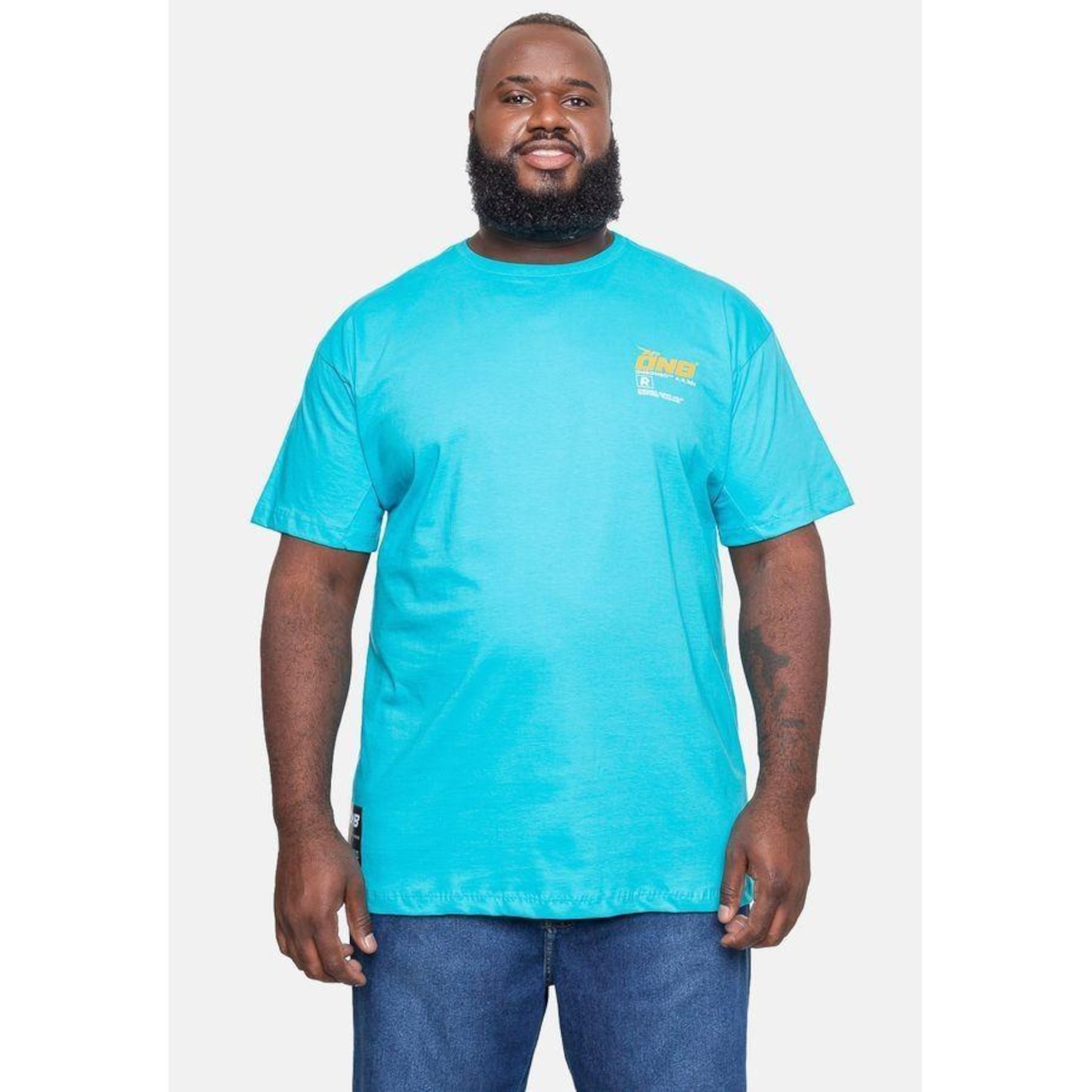 Camiseta Onbongo Plus Size Rover - Masculina - Foto 4