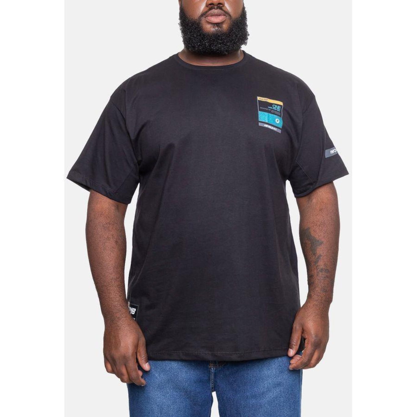 Camiseta Onbongo Plus Size Journey - Masculina - Foto 1