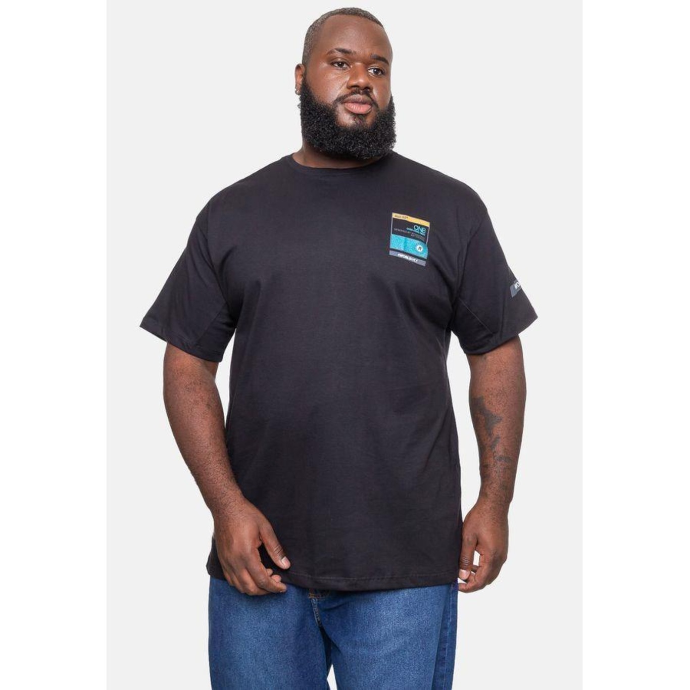 Camiseta Onbongo Plus Size Journey - Masculina - Foto 2