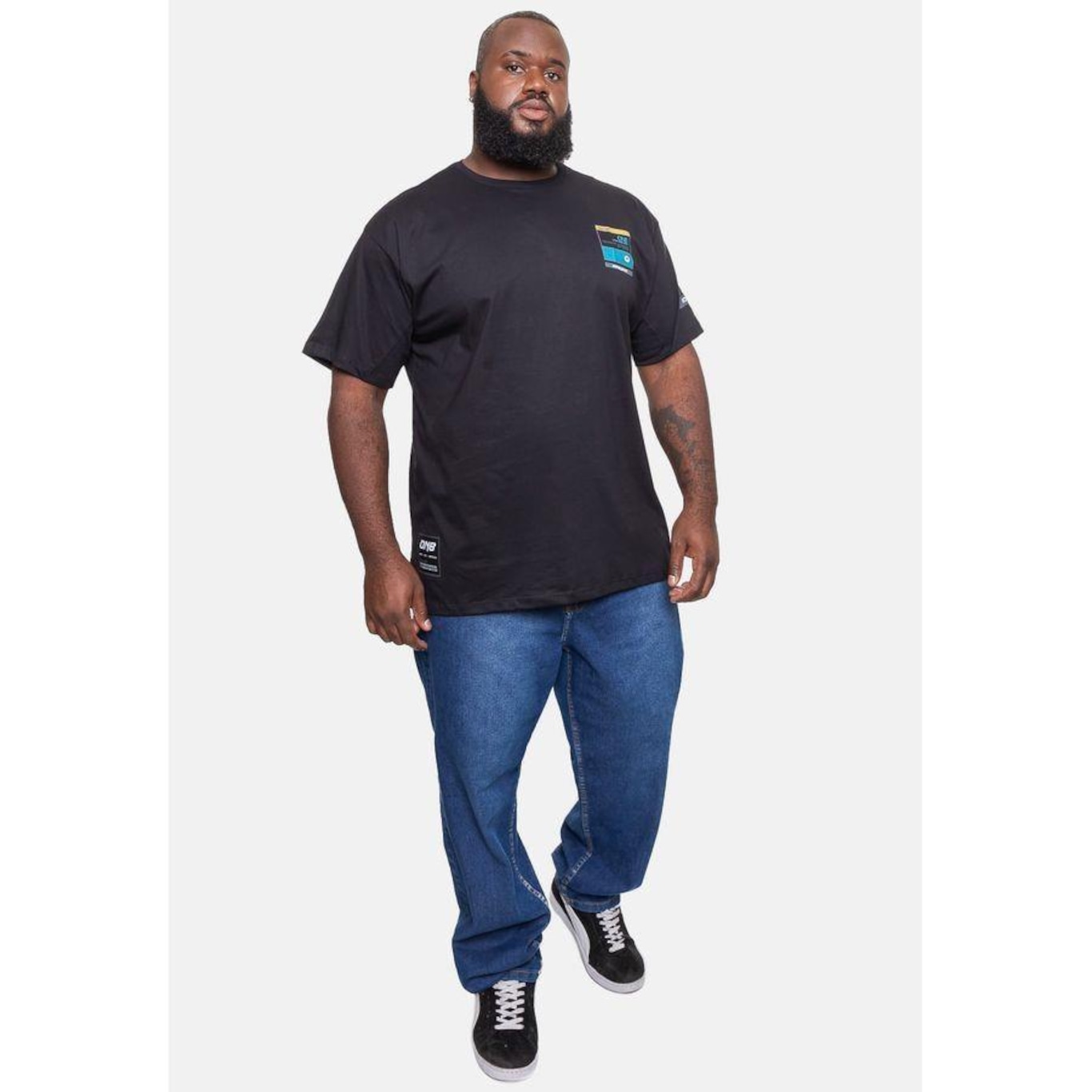 Camiseta Onbongo Plus Size Journey - Masculina - Foto 3